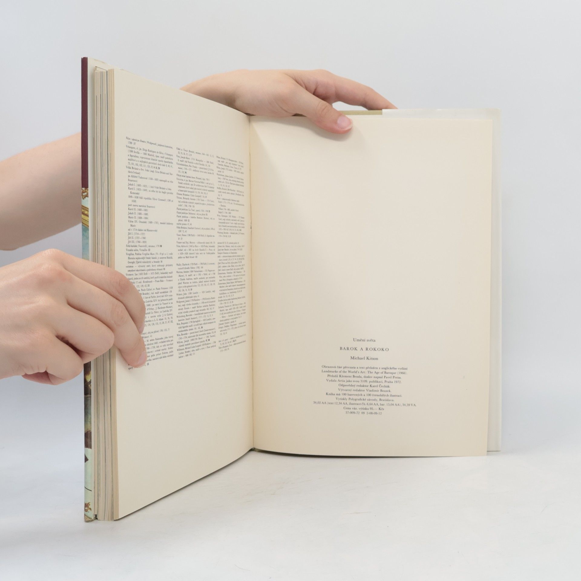 Michael Kitson Barok a rokoko