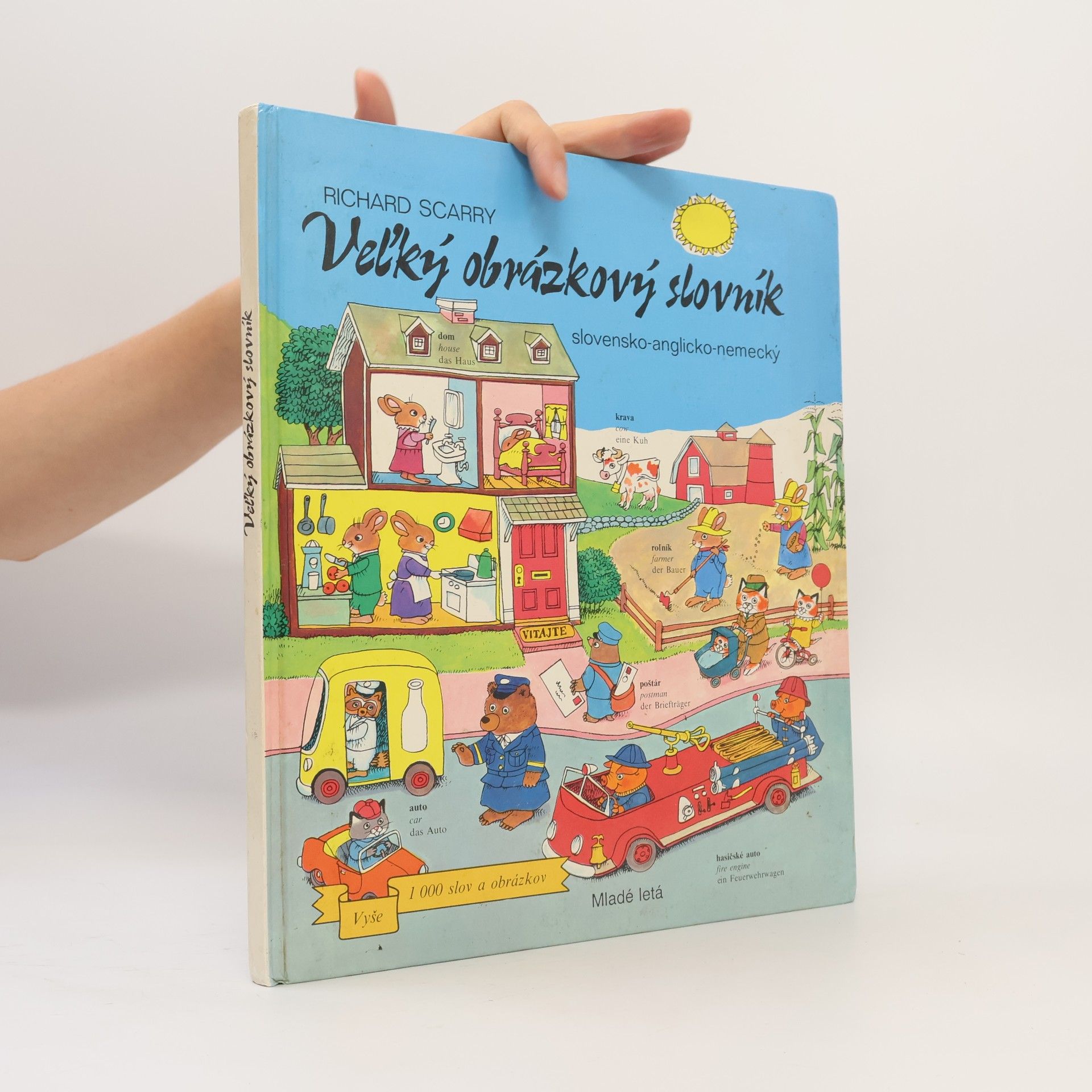 Richard Scarry Veľký obrázkový slovník: slovensko-anglicko-nemecký