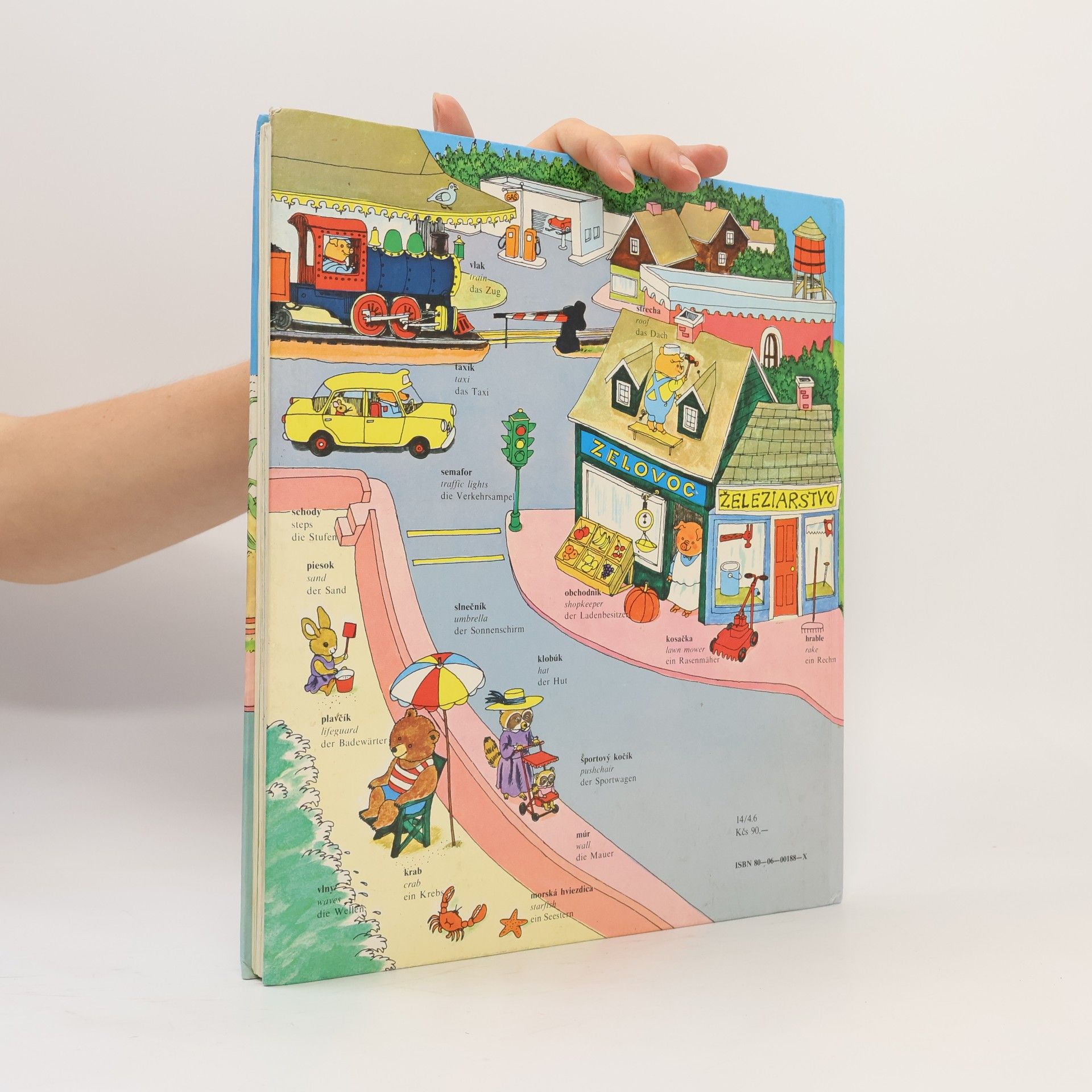 Richard Scarry Veľký obrázkový slovník: slovensko-anglicko-nemecký