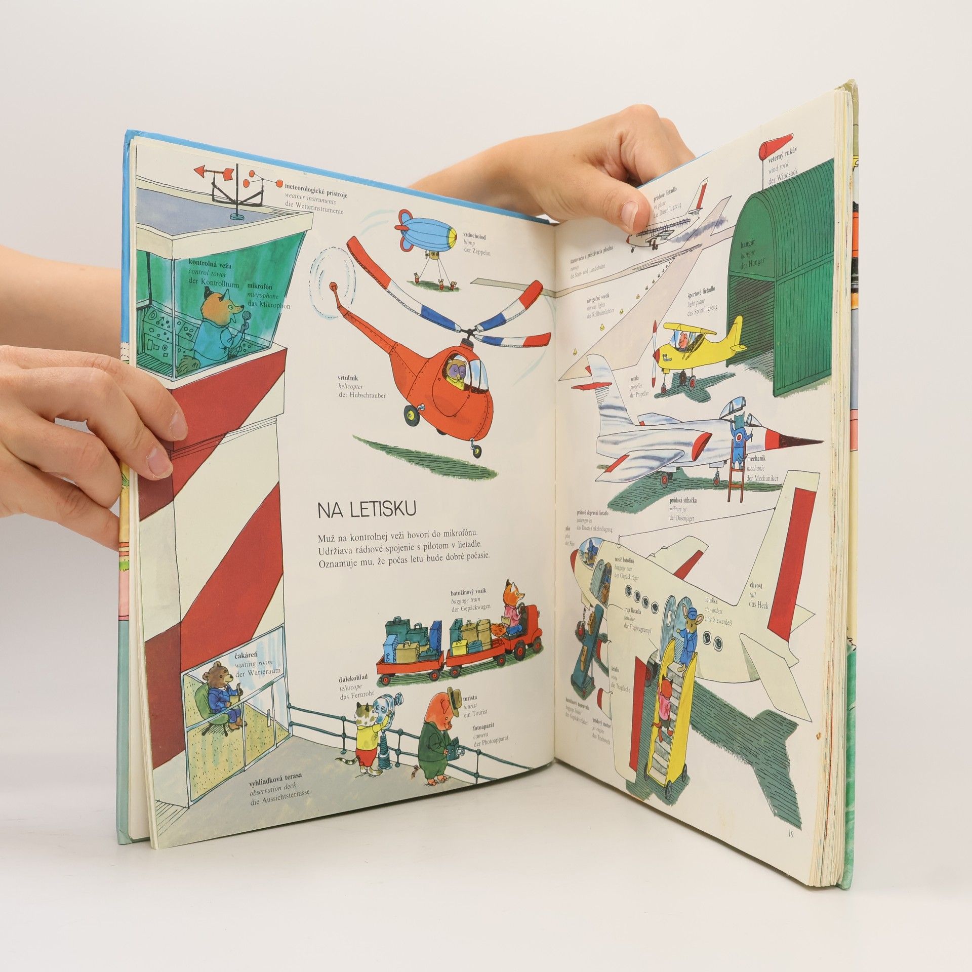 Richard Scarry Veľký obrázkový slovník: slovensko-anglicko-nemecký