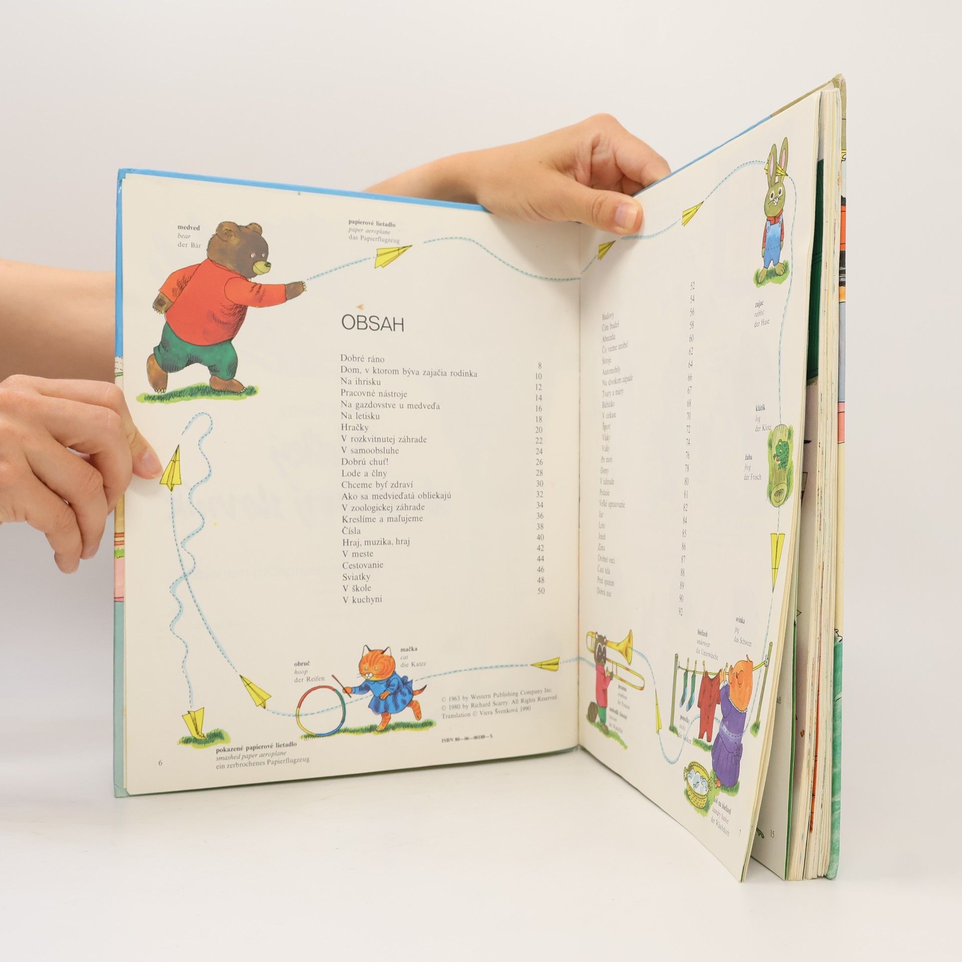 Richard Scarry Veľký obrázkový slovník: slovensko-anglicko-nemecký