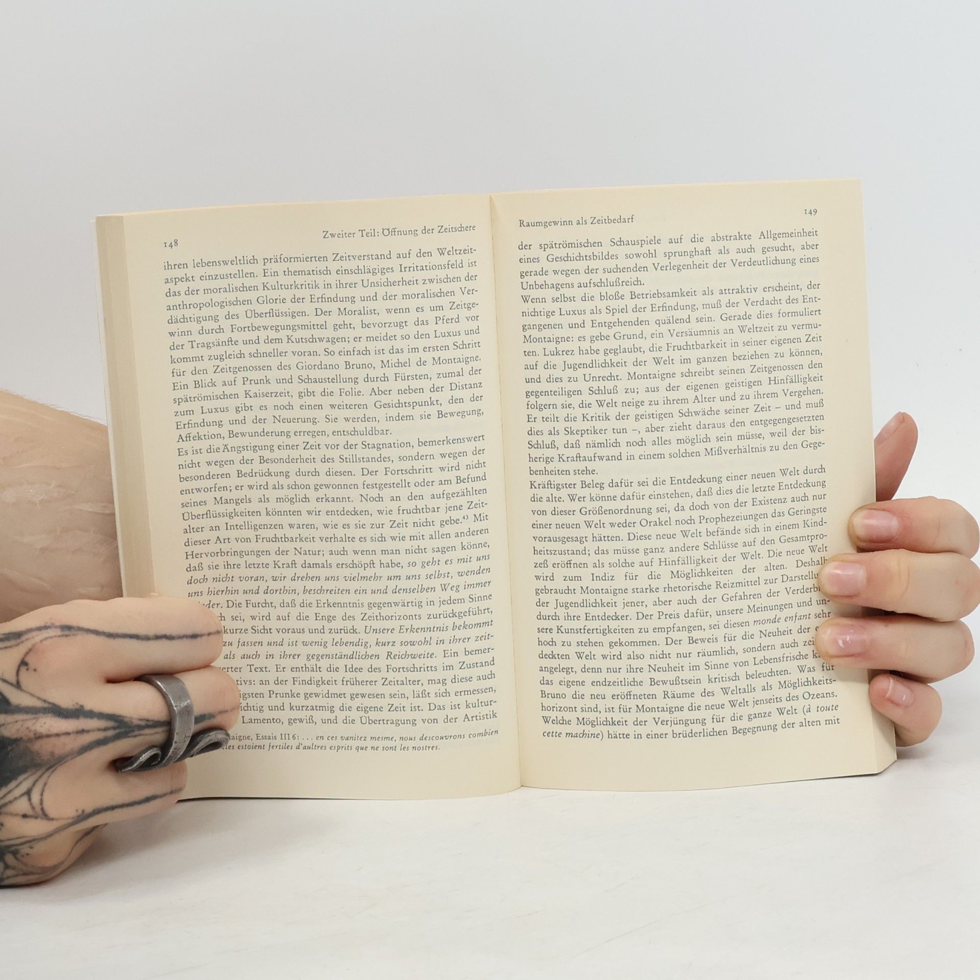 Hans Blumenberg Lebenszeit und Weltzeit