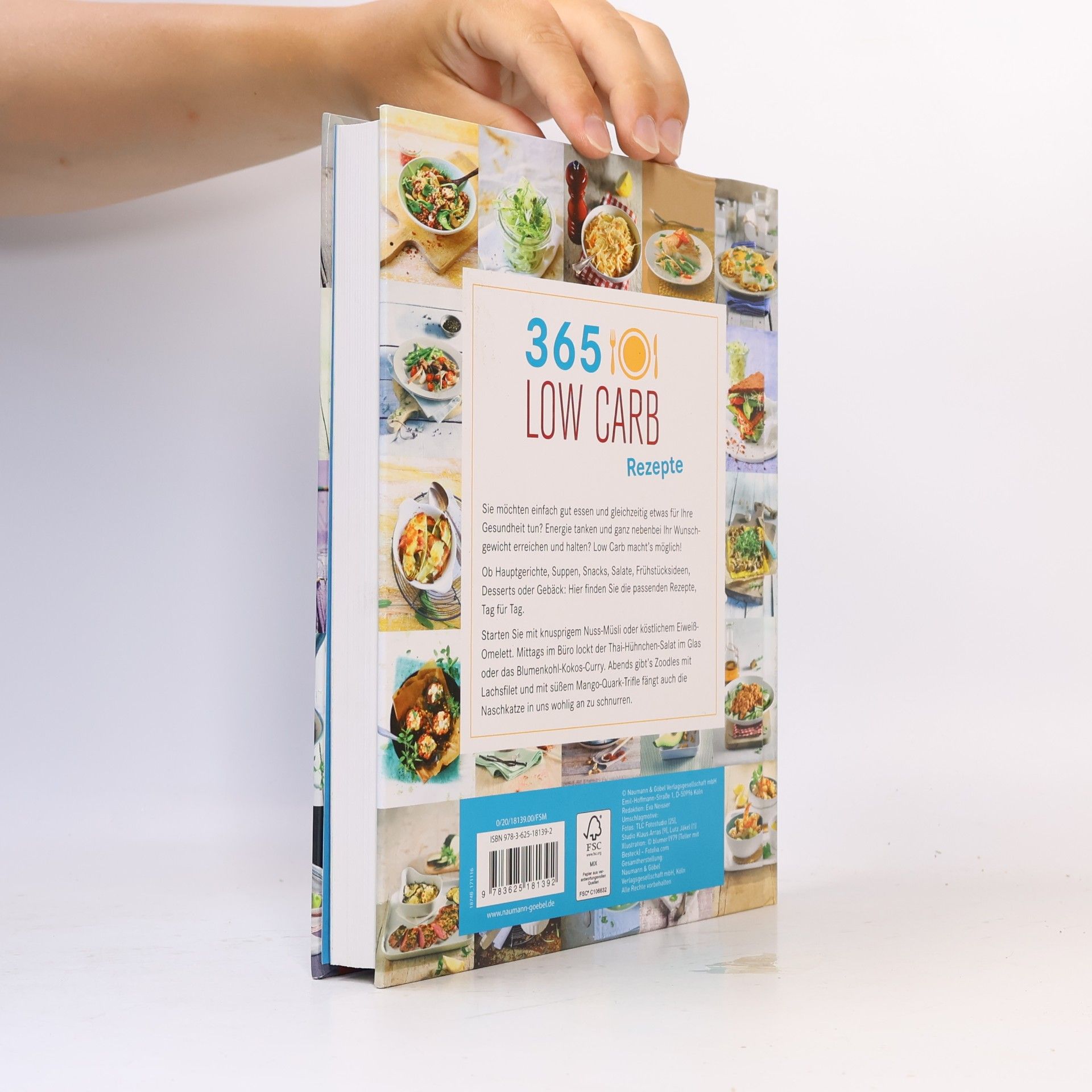 Auteurscollectief 365 Low-Carb-Rezepte