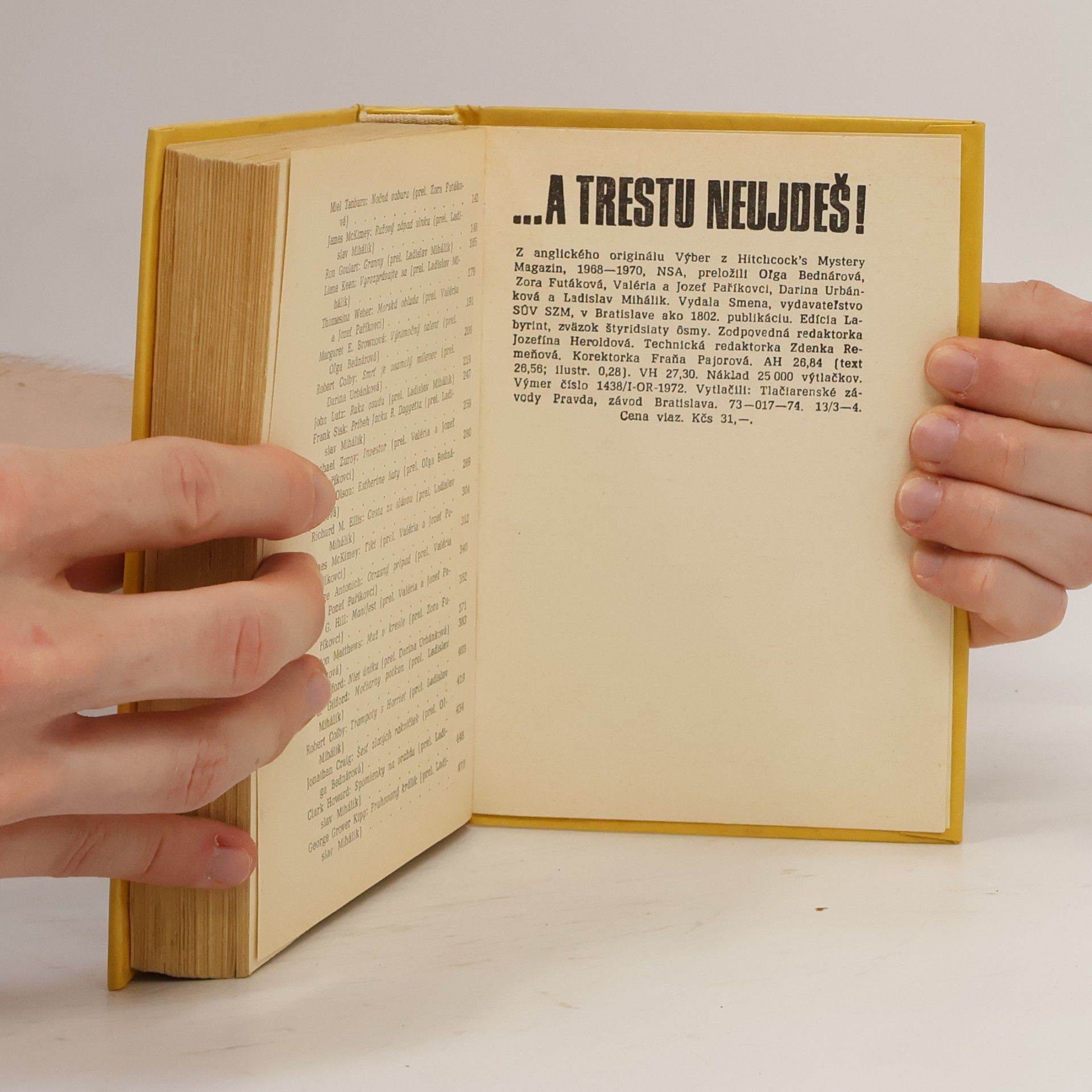 Autorenkollektiv ...a trestu neujdeš!