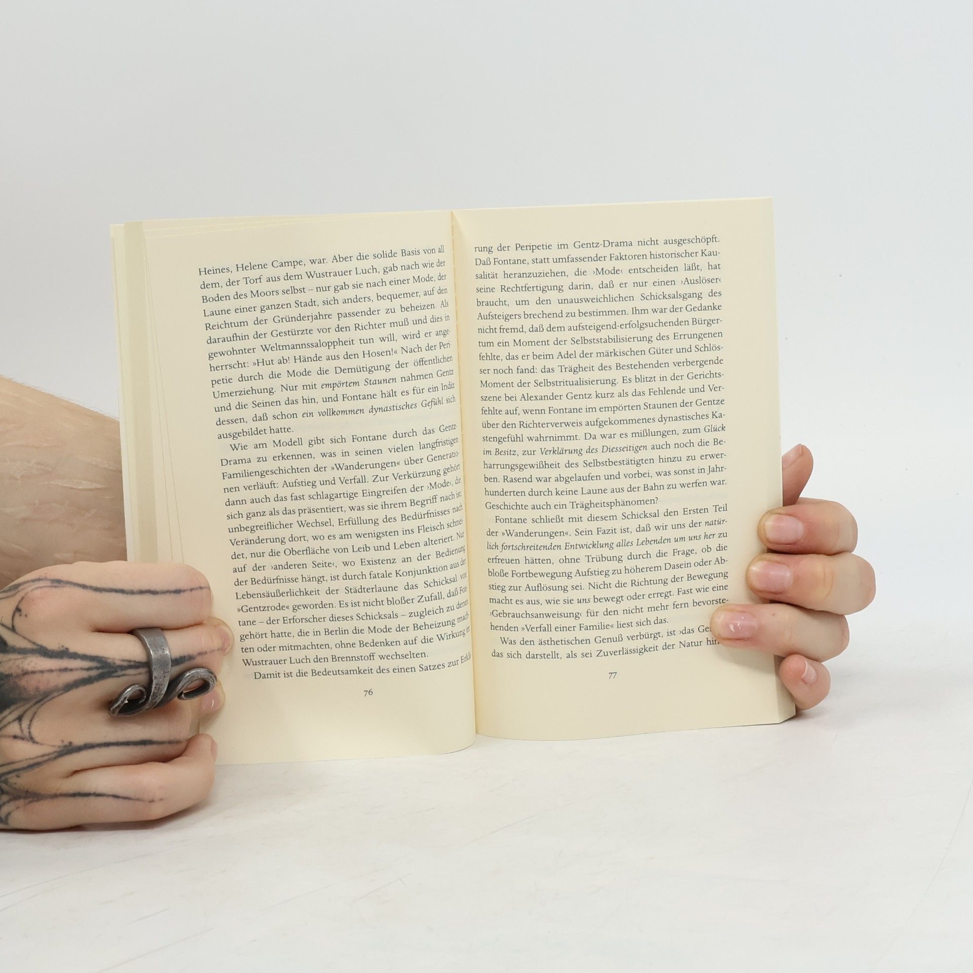 Hans Blumenberg Vor allem Fontane