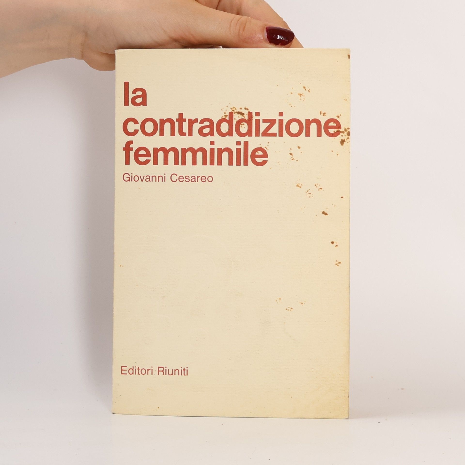 Giovanni Cesareo La contraddizione femminile