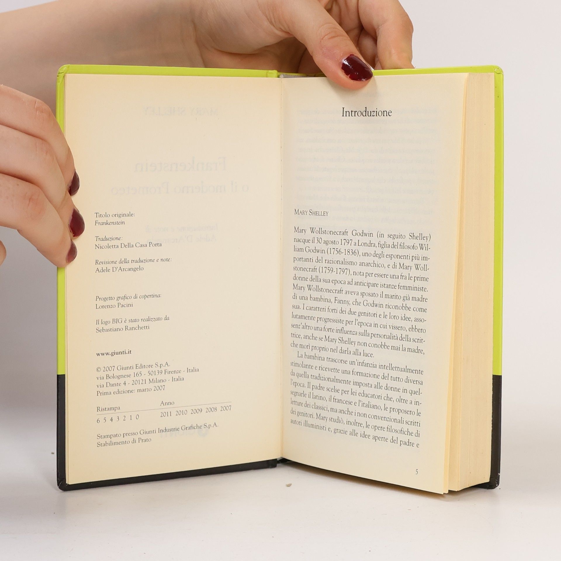 Mary Shelley Frankenstein