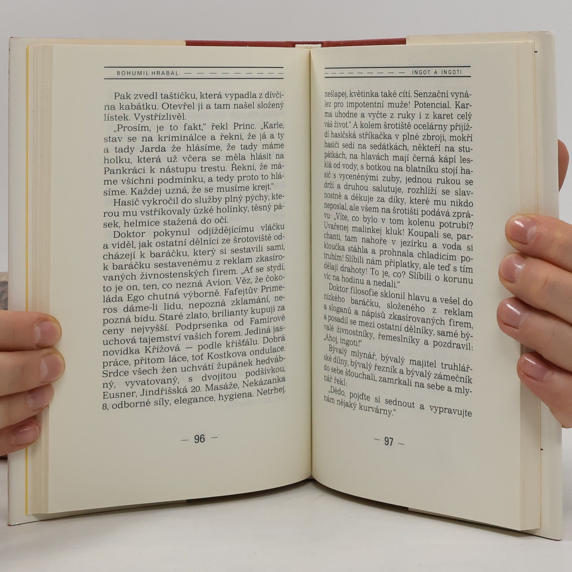 Bohumil Hrabal Inzerát na dům, ve kterém už nechci bydlet