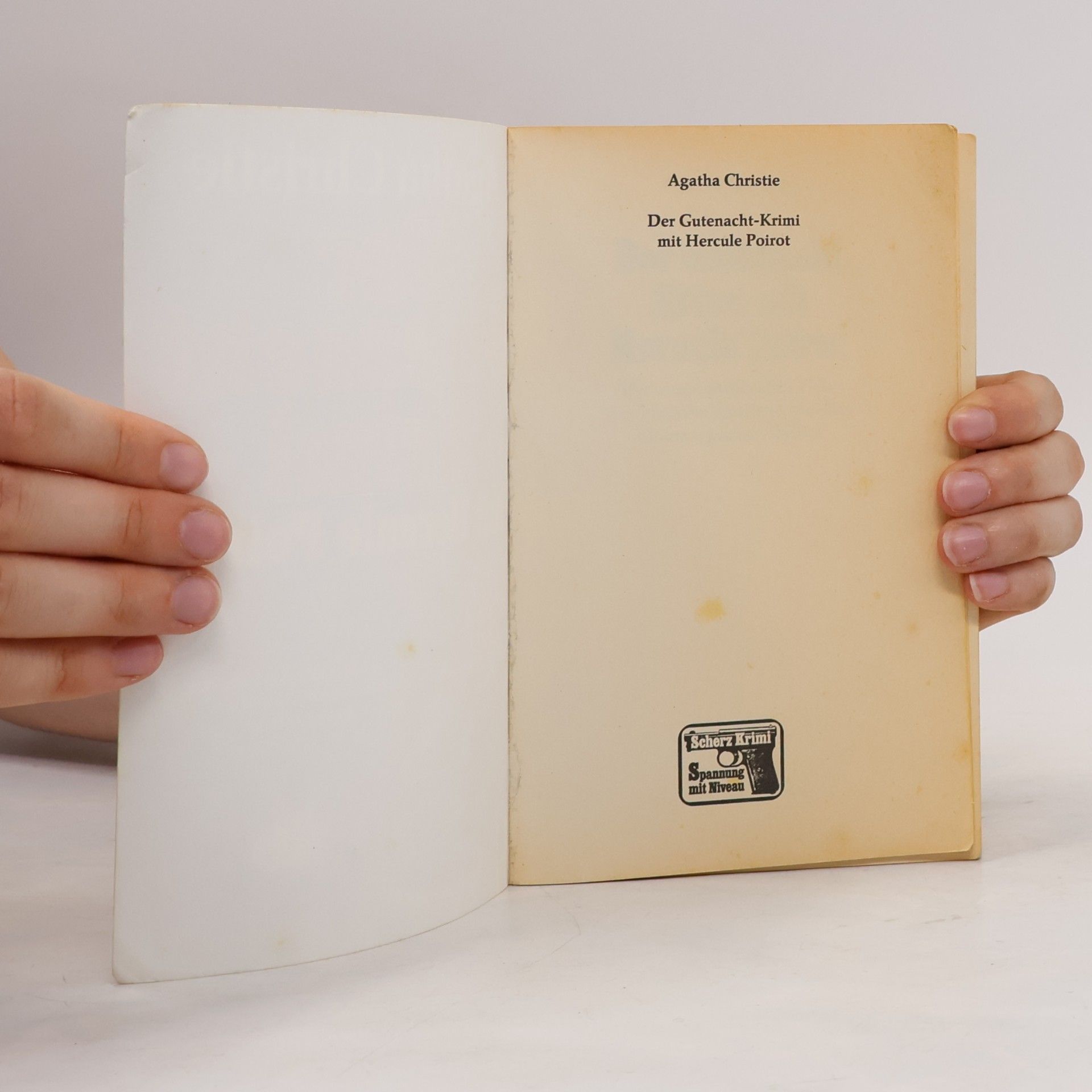 Agatha Christie Der Gutenacht-Krimi mit Hercule Poirot