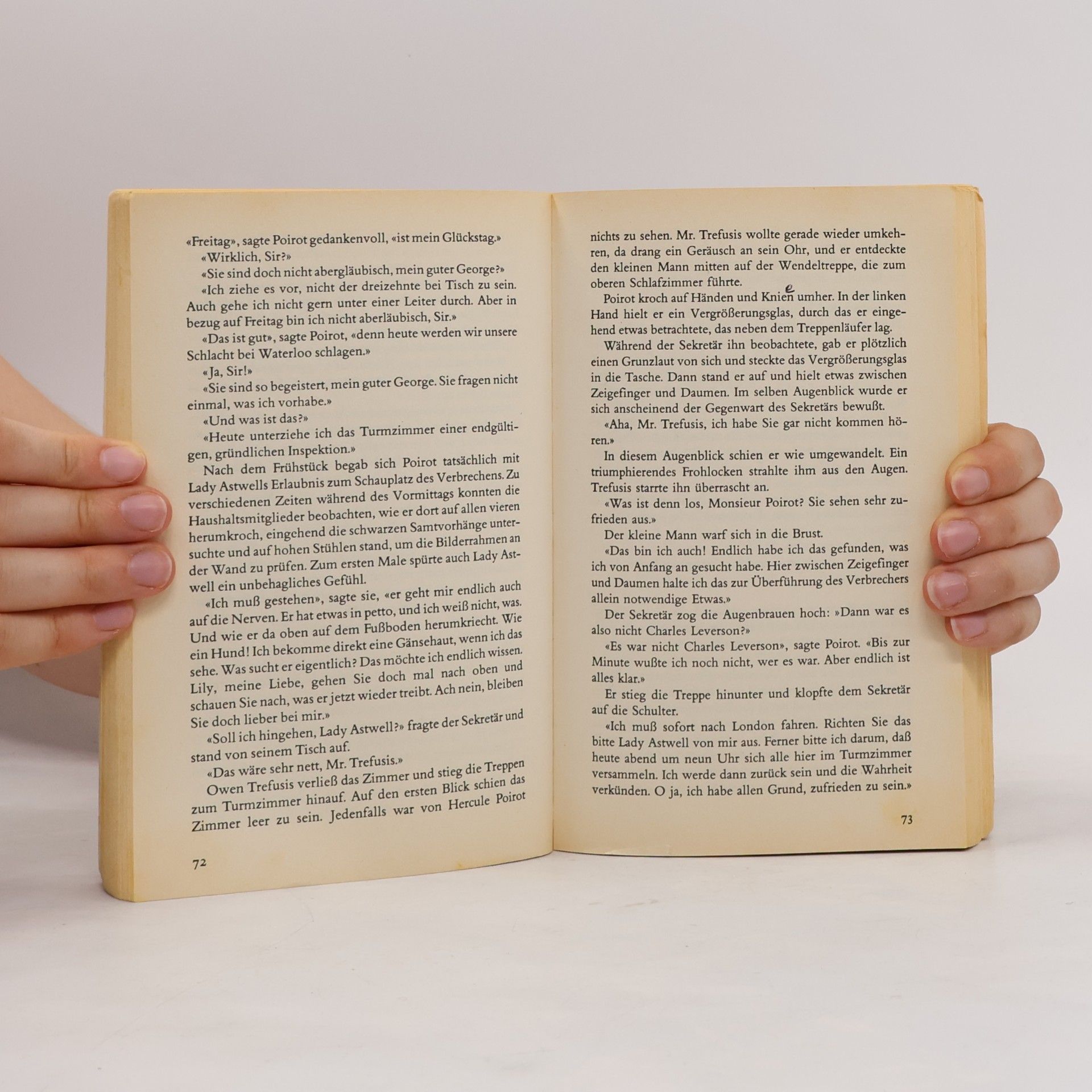 Agatha Christie Der Gutenacht-Krimi mit Hercule Poirot