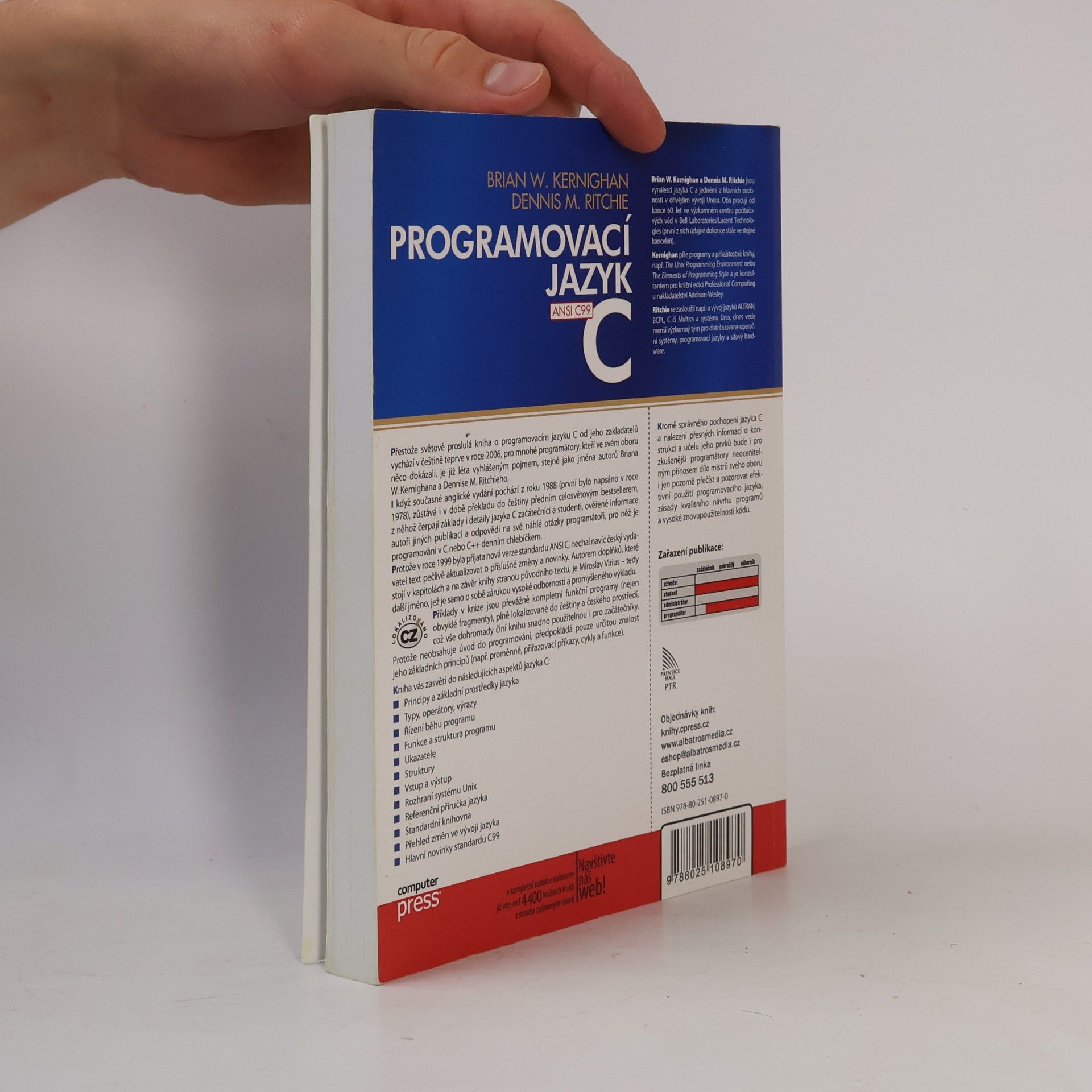 Brian W. Kernighan Programovací jazyk C