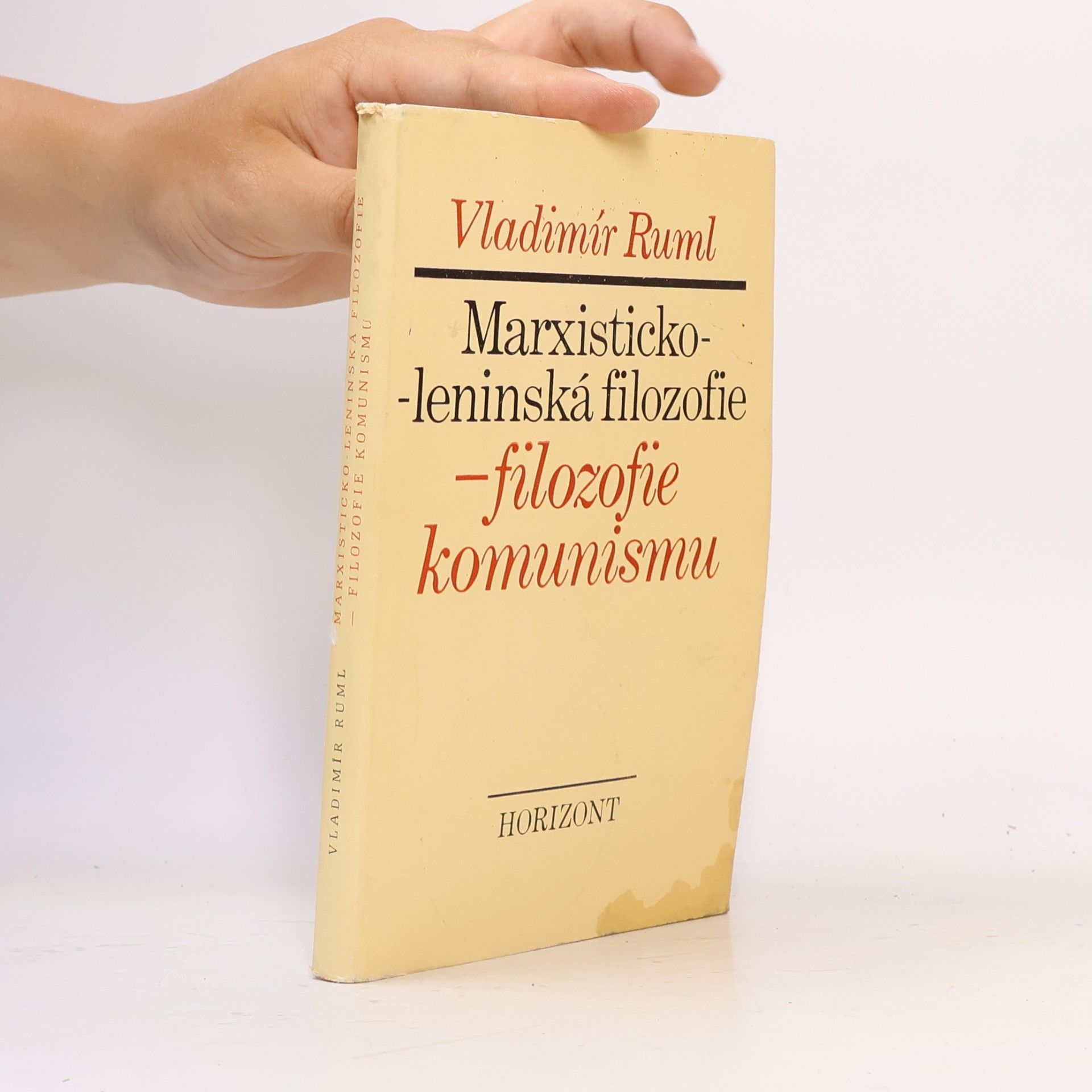 Vladimír Ruml Marxisticko-leninská filozofie