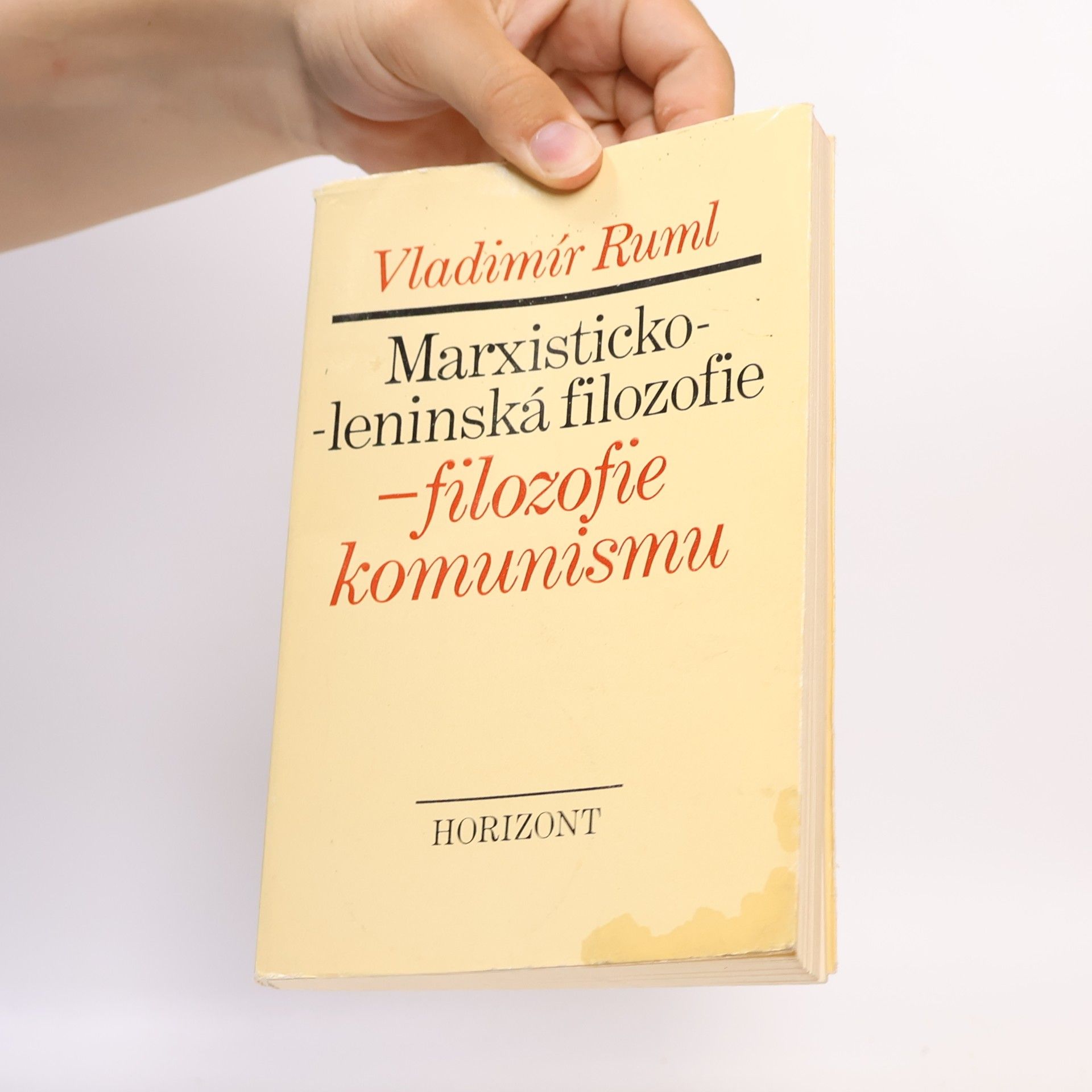 Vladimír Ruml Marxisticko-leninská filozofie