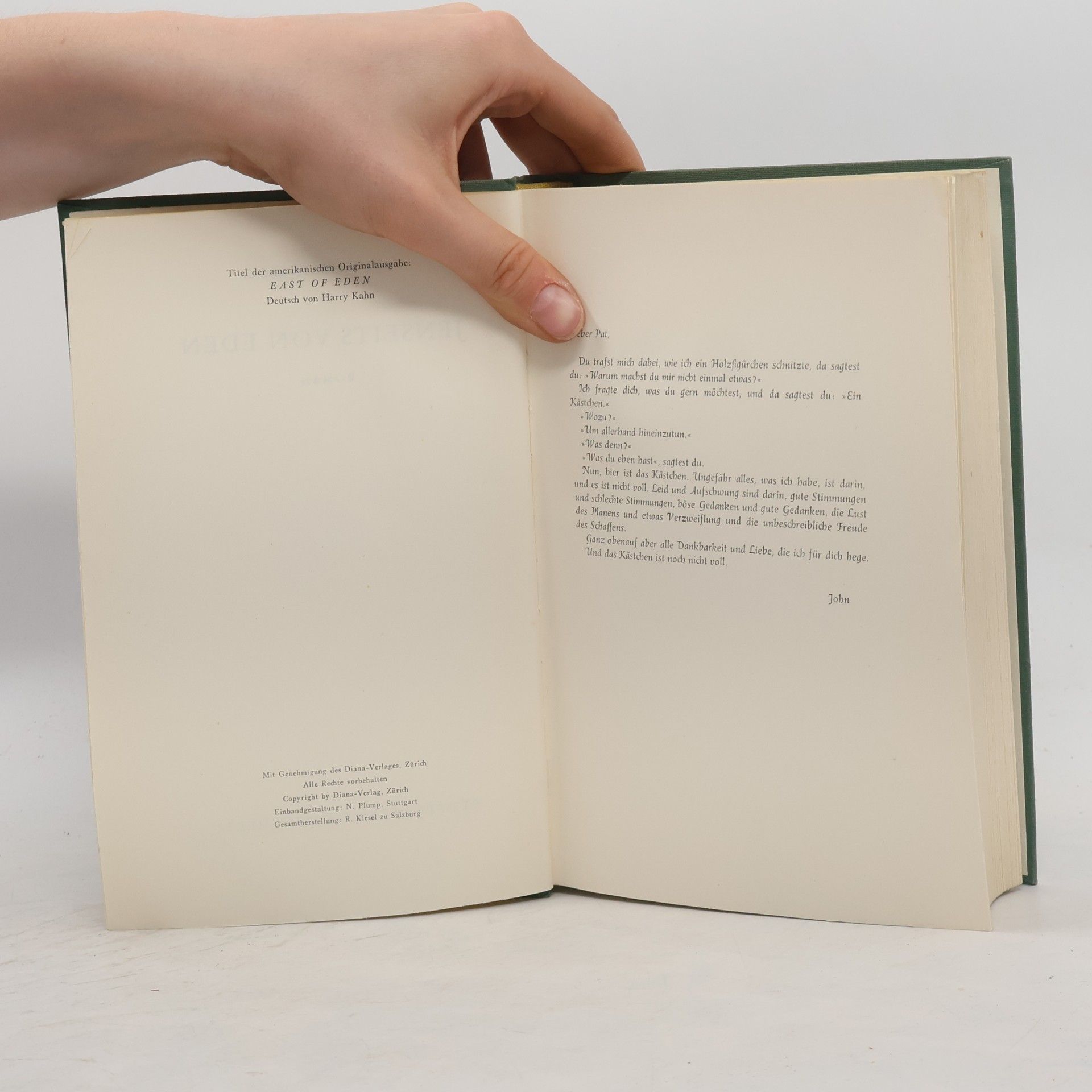 John Steinbeck Jenseits von Eden