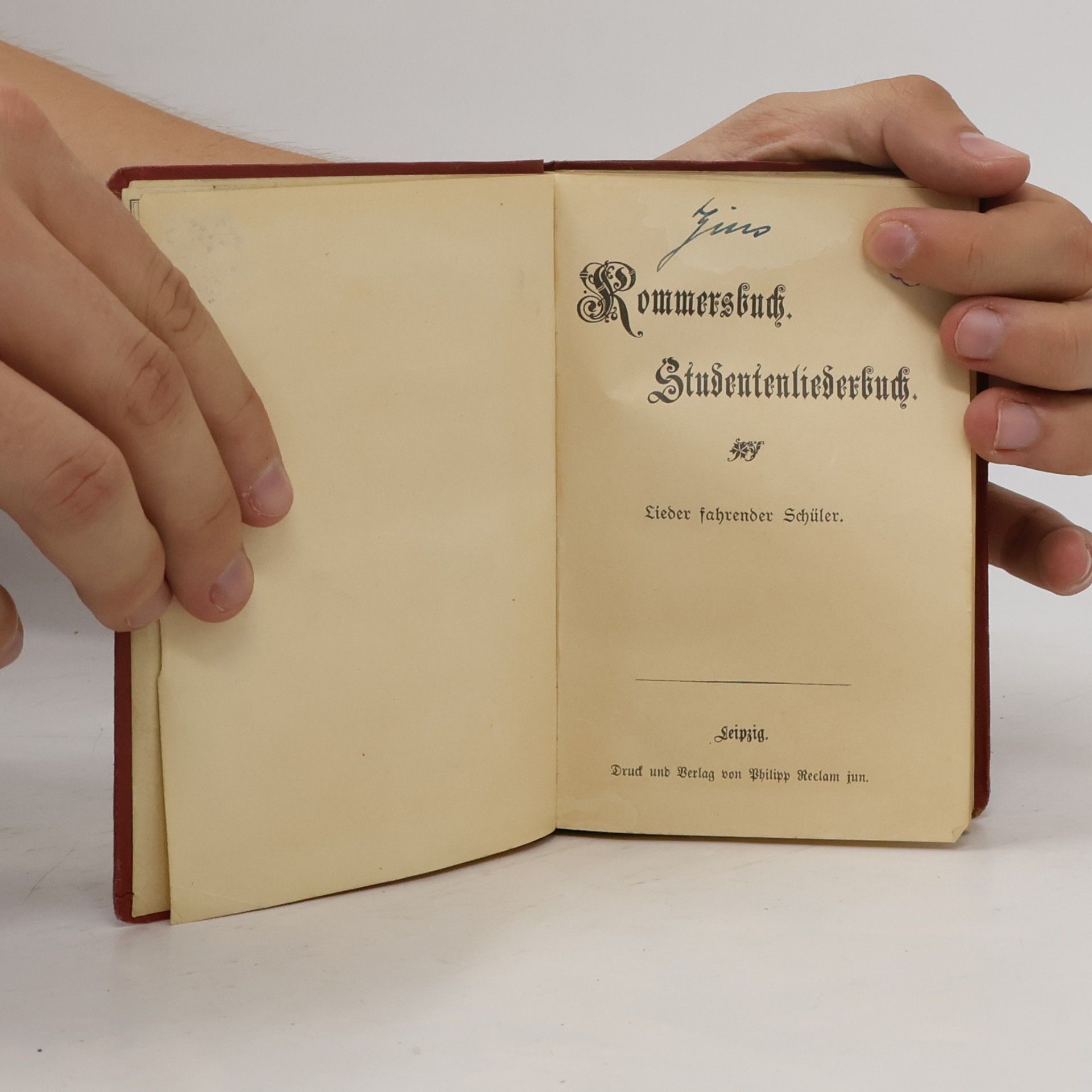 Kolektiv autorů Kommersbuch. Studentenliederbuch
