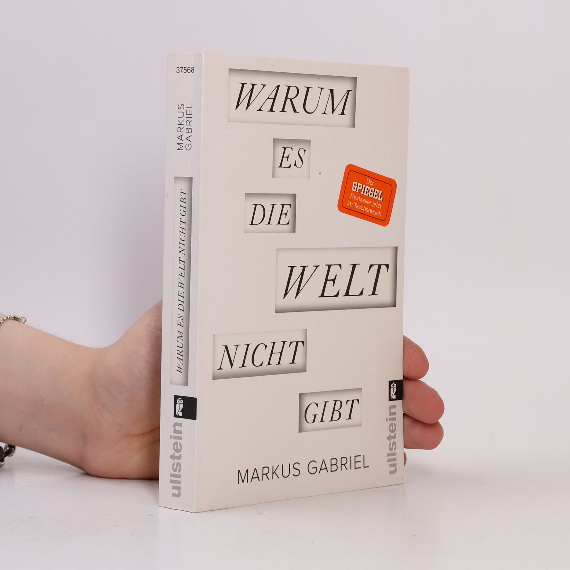 Markus Gabriel Warum es die Welt nicht gibt