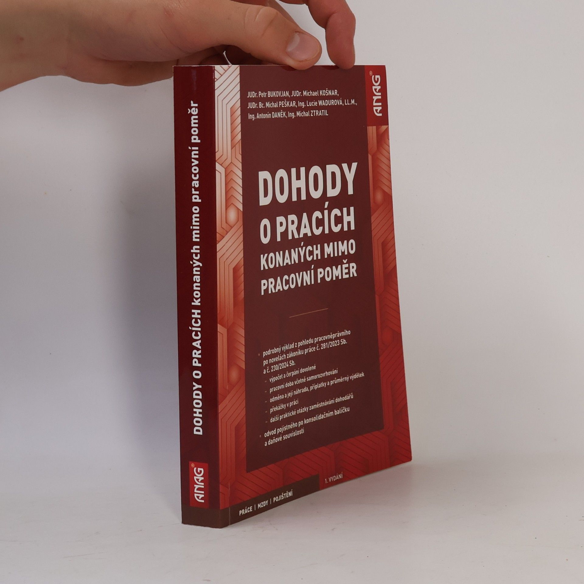 Dohody o pracích konaných mimo pracovní poměr 2024/2025