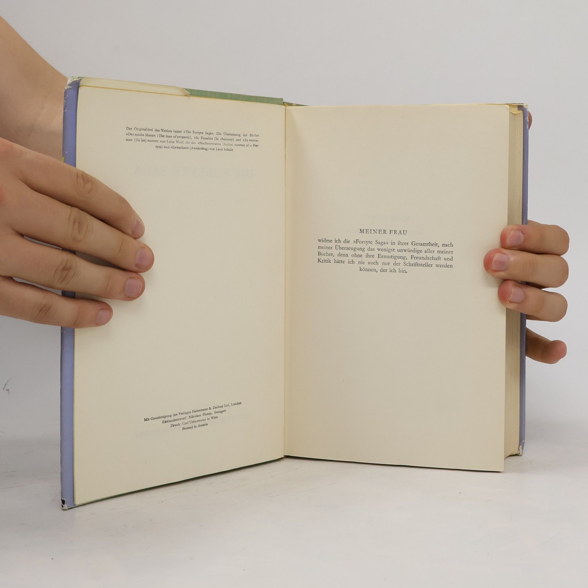 John Galsworthy Die Forsyte Saga