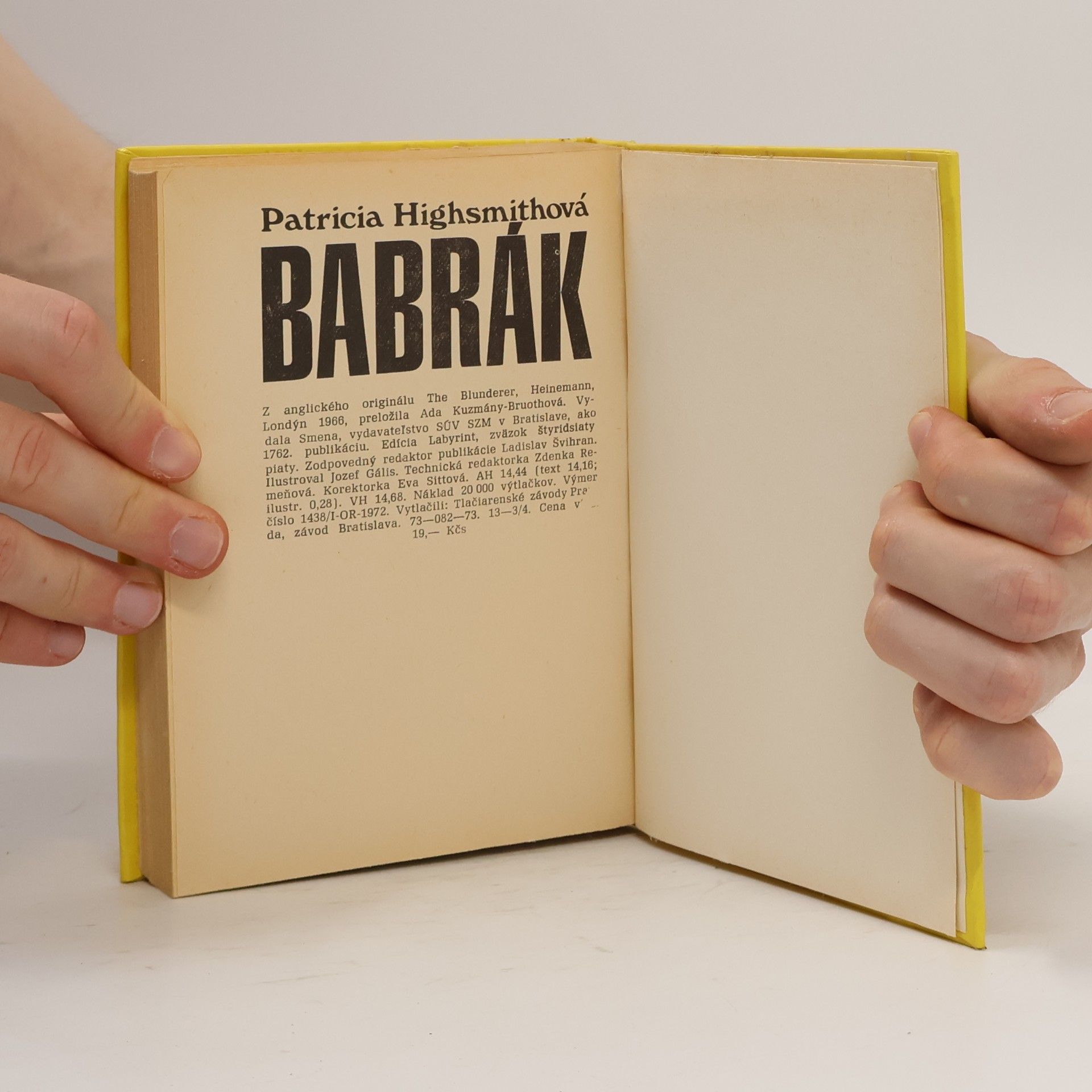 Patricia Highsmith Babrák