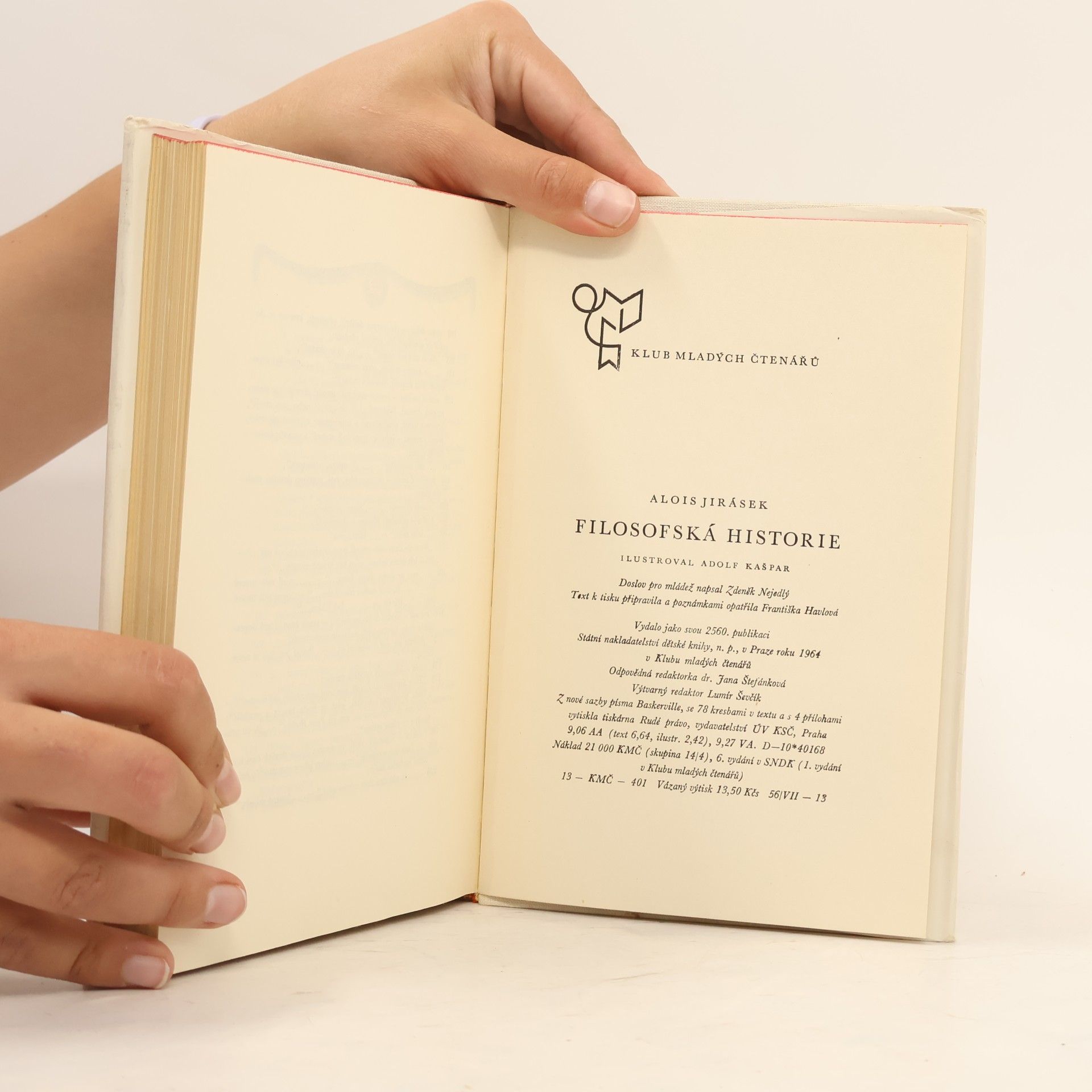 Alois Jirásek Filosofská historie