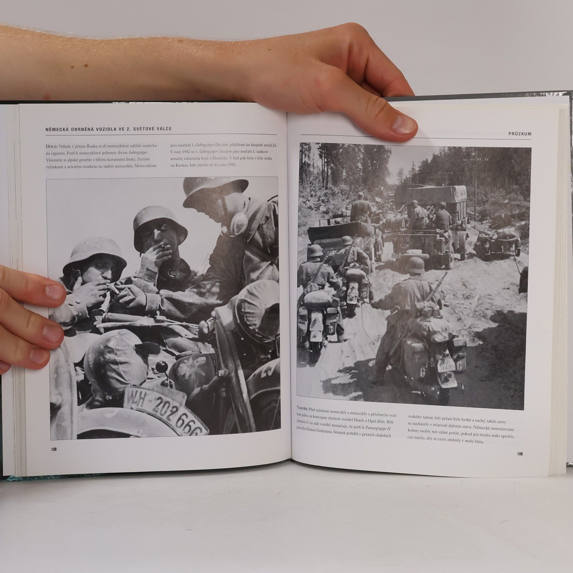 Ian Baxter Německá obrněná vozidla ve 2. světové válce: Neznámé fotografie 1939-1945