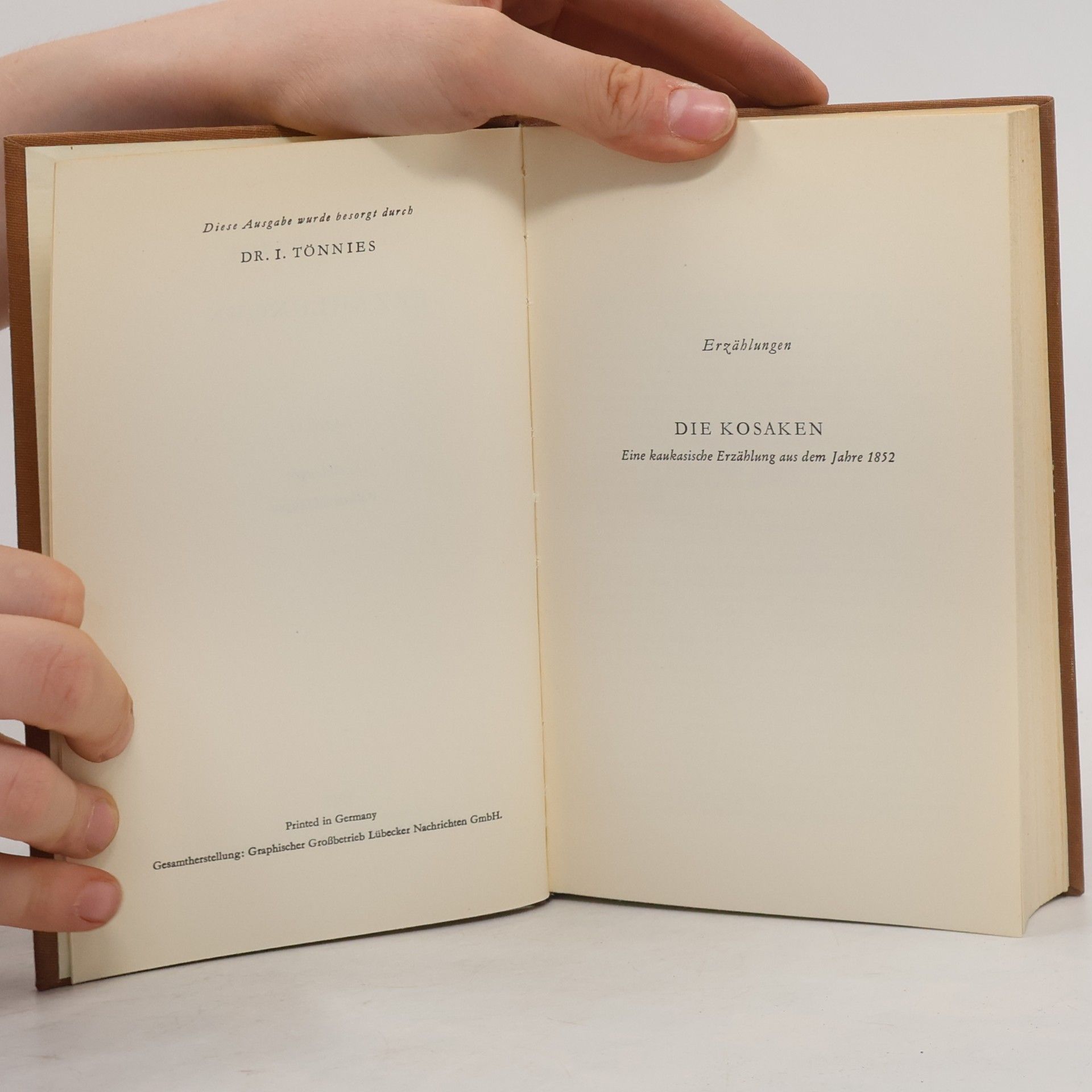 Lew Nikolajewitsch Tolstoi Erzählungen