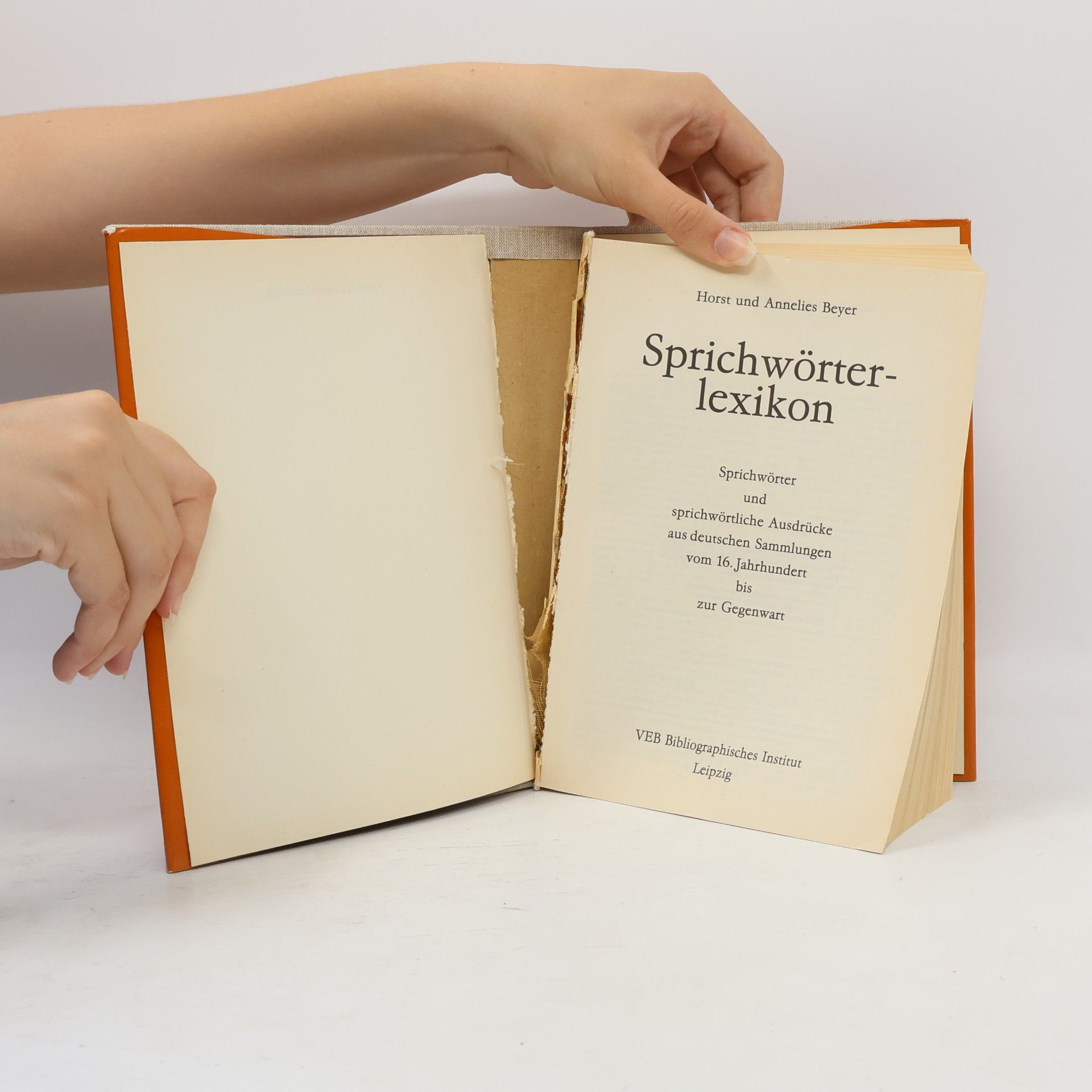 Horst Hrsg. Beyer Sprichwörterlexikon