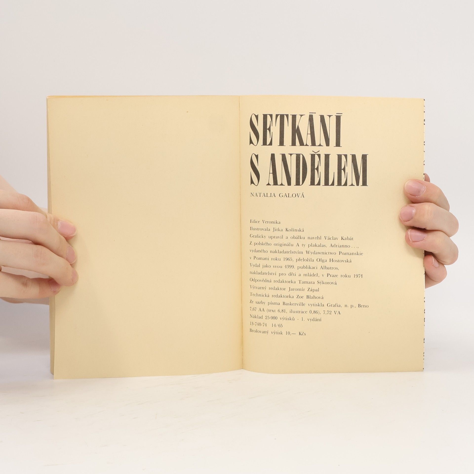 Gallová Natalia Setkání s andělem