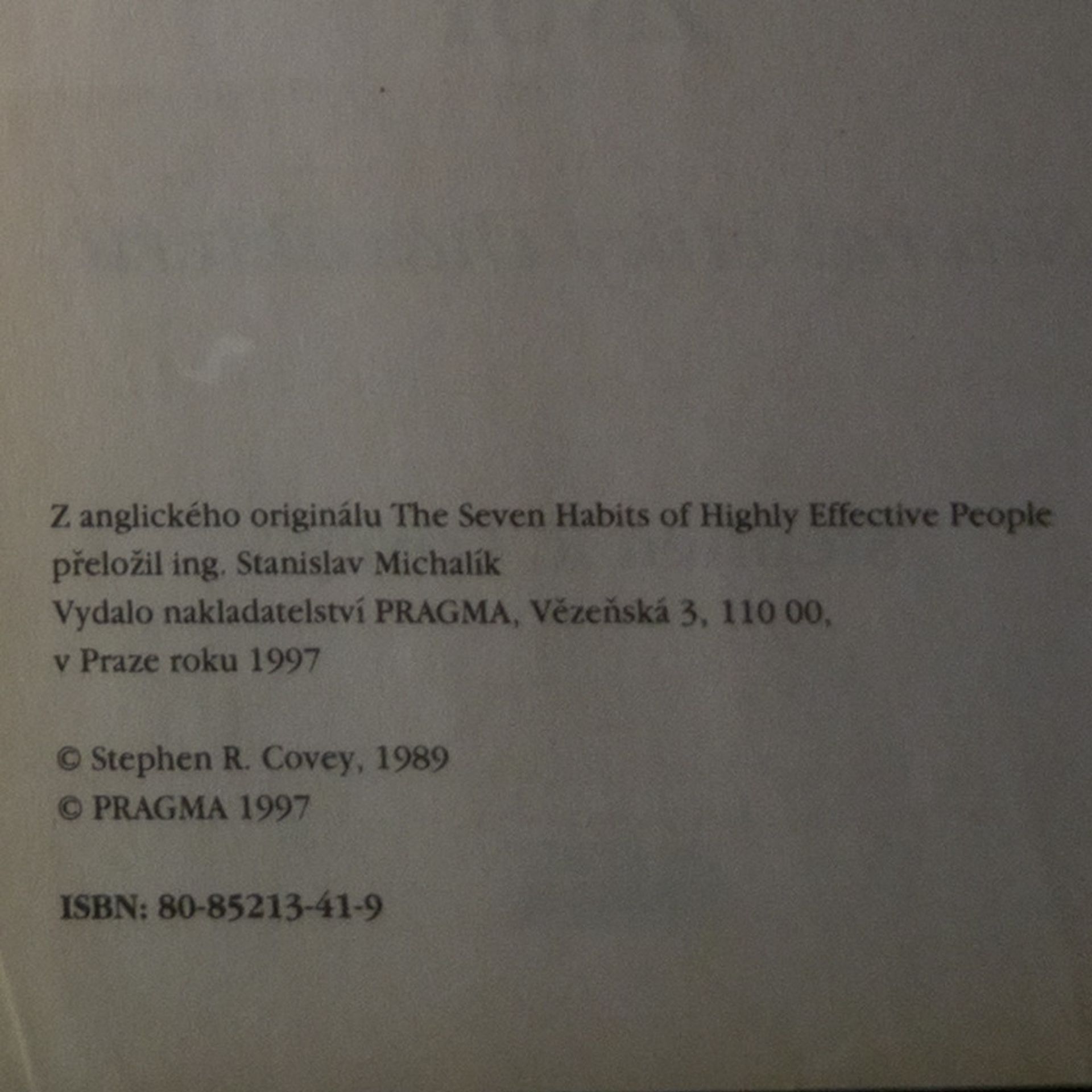 Stephen Covey 7 návyků vůdčích osobností pro úspěšný a harmonický život