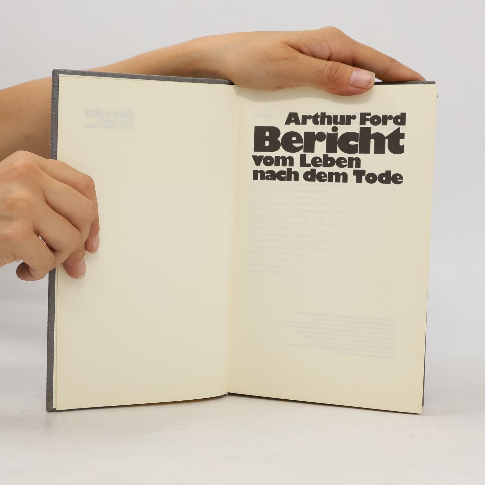 Arthur A. Ford Bericht vom Leben nach dem Tode
