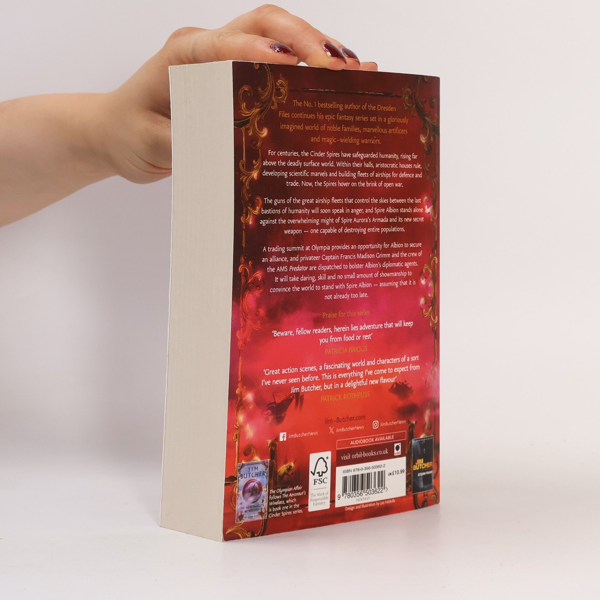 Jim Butcher The Cinder Spires - 2: The Olympian Affair
