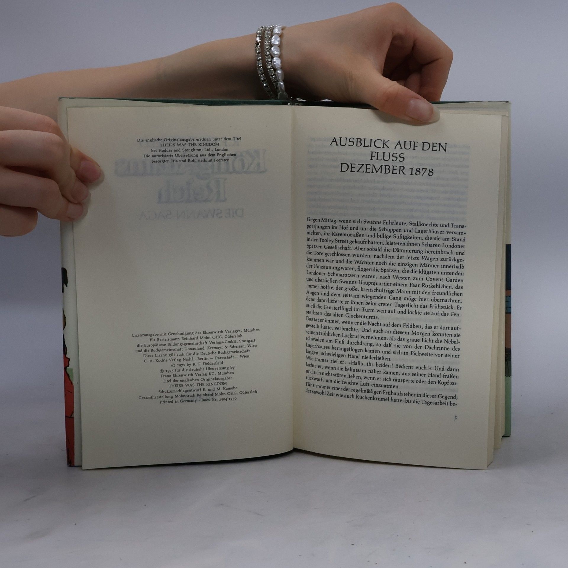 Delderfield R. F. Die Swann-Saga 1. König Adams Reich