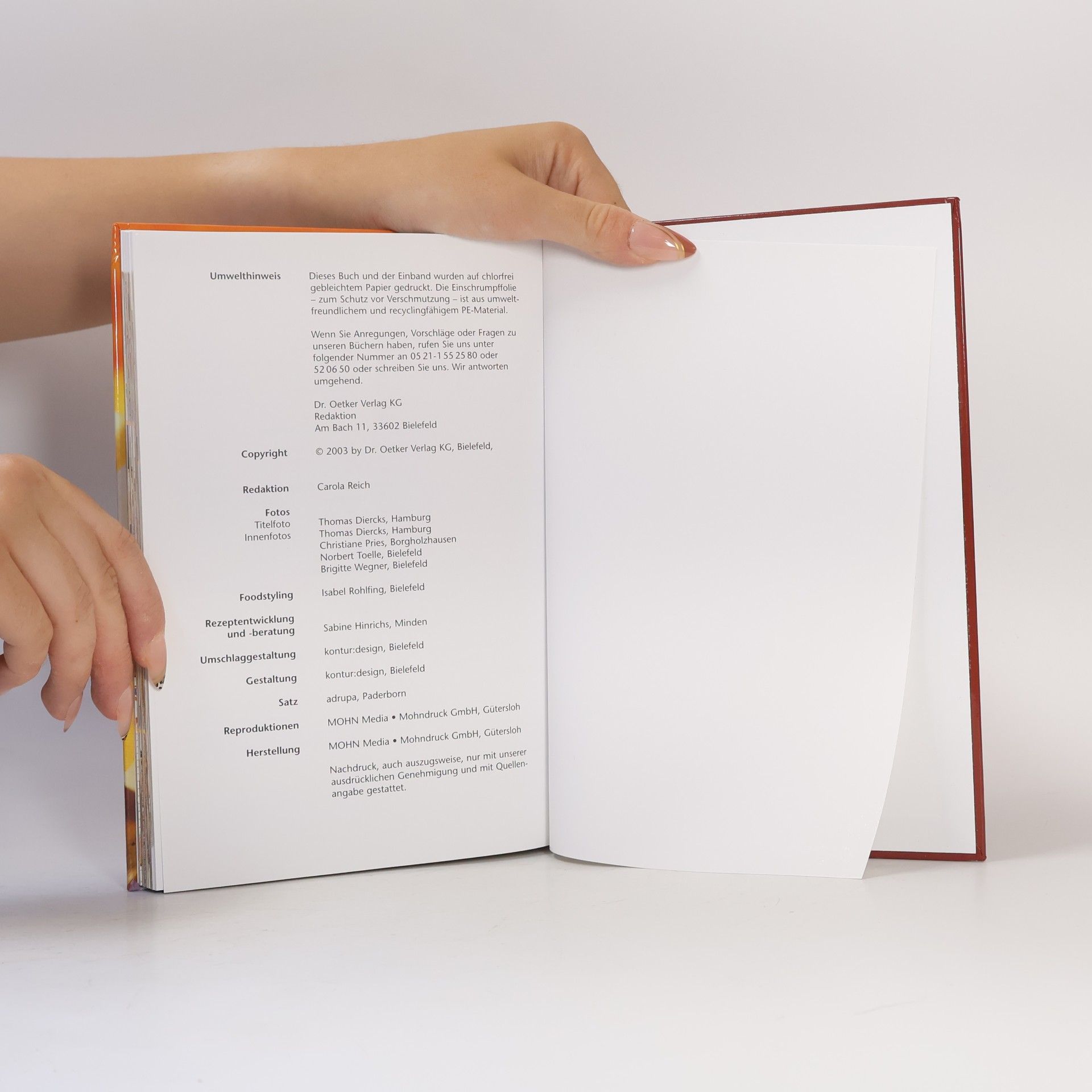 Eva-Maria Dammeier Dr. Oetker Grund Backbuch