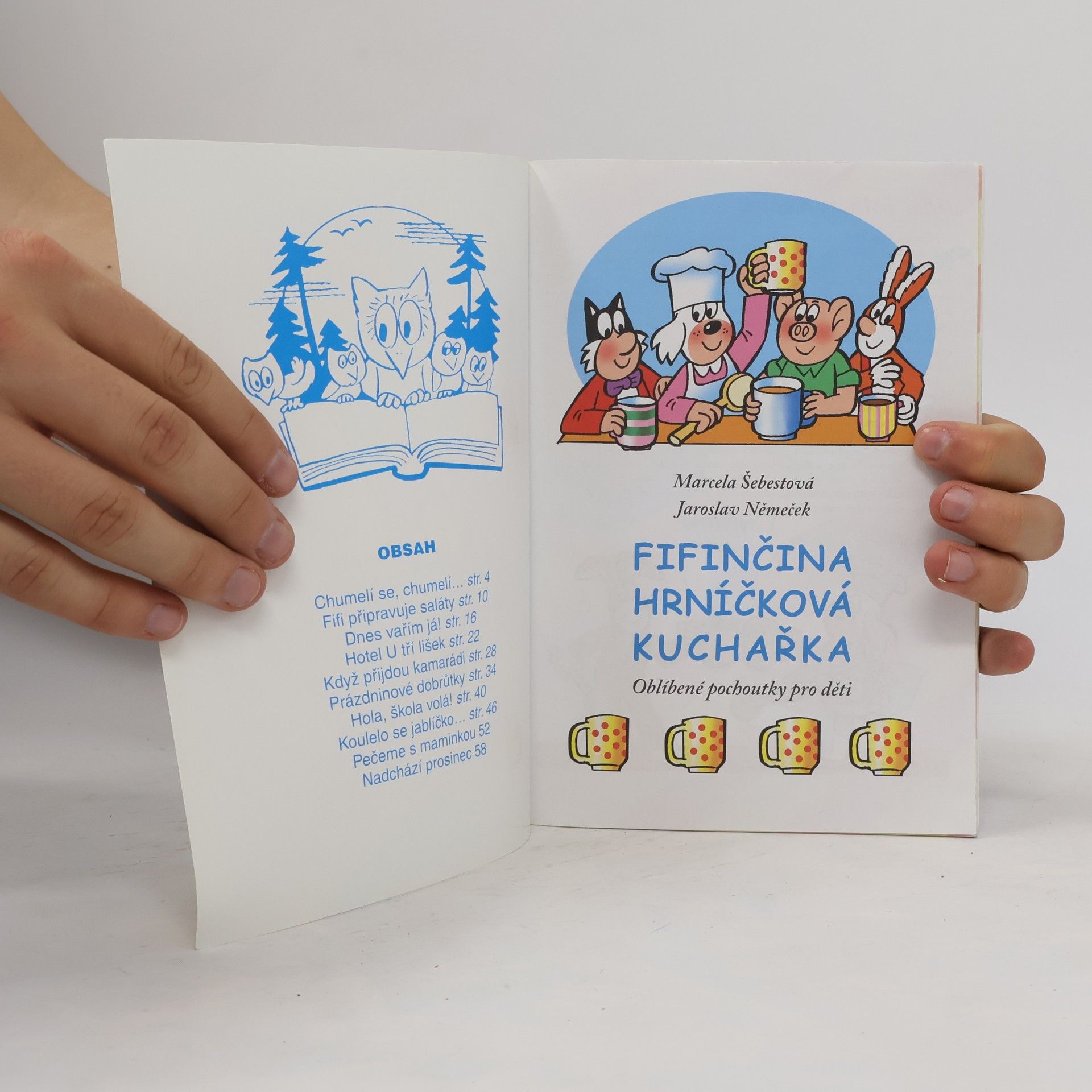 Jaroslav Němeček Fifinčina hrníčková kuchařka