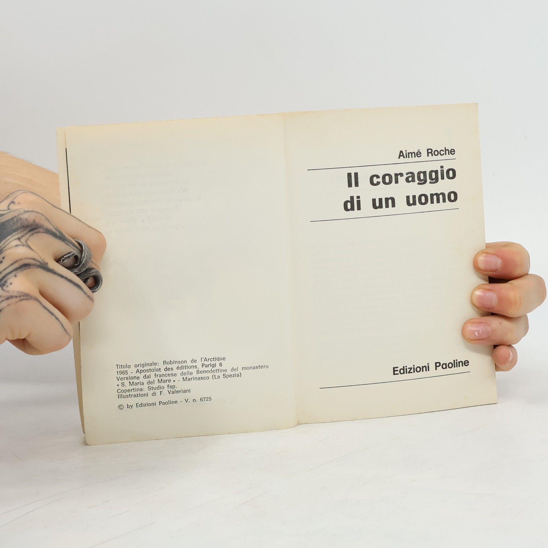 Aimé Roche Il coraggio di un uomo