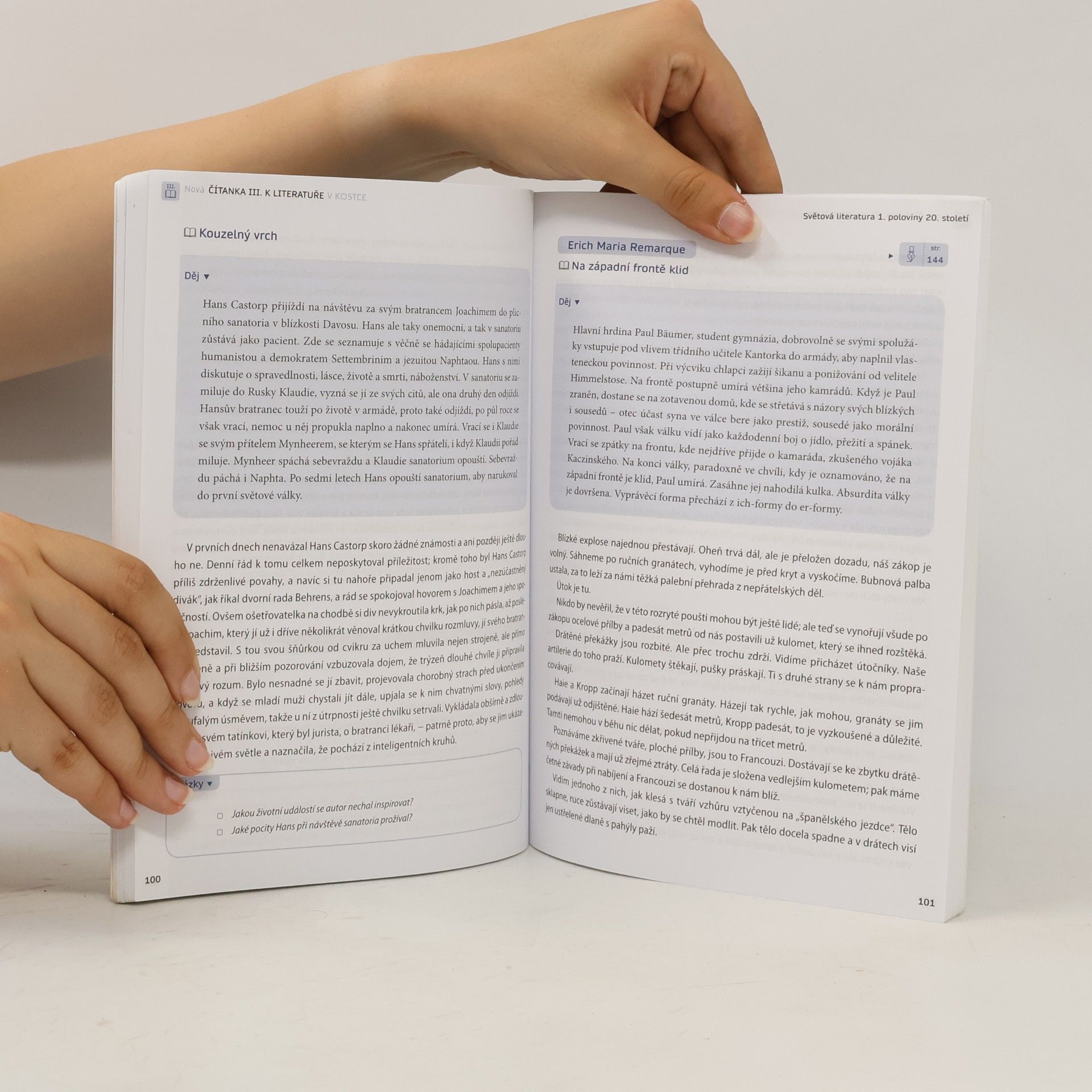 Jana Mrózková Nová čítanka III. k Literatuře v kostce pro SŠ