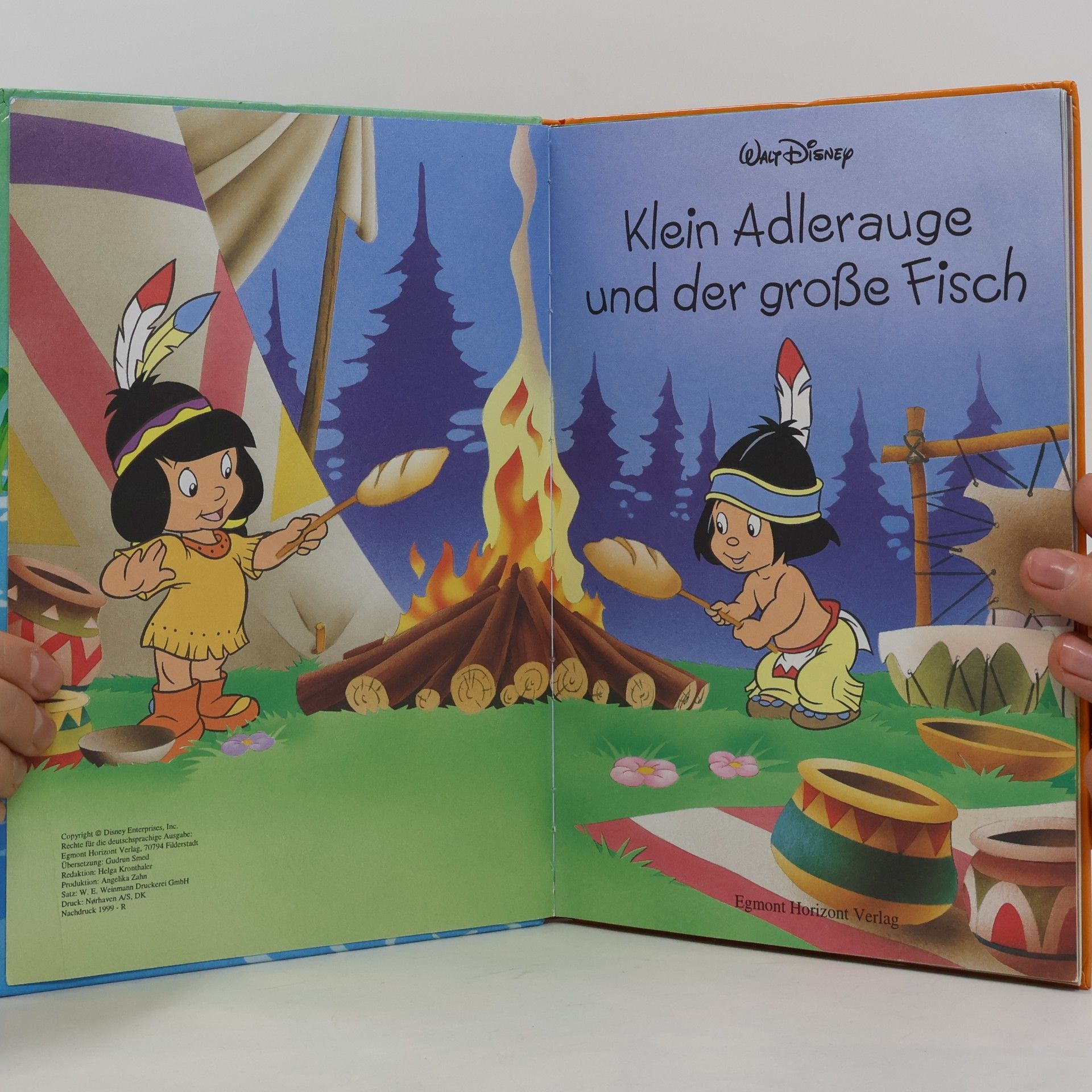 Autorenkollektiv Klein Adlerauge und der große Fisch