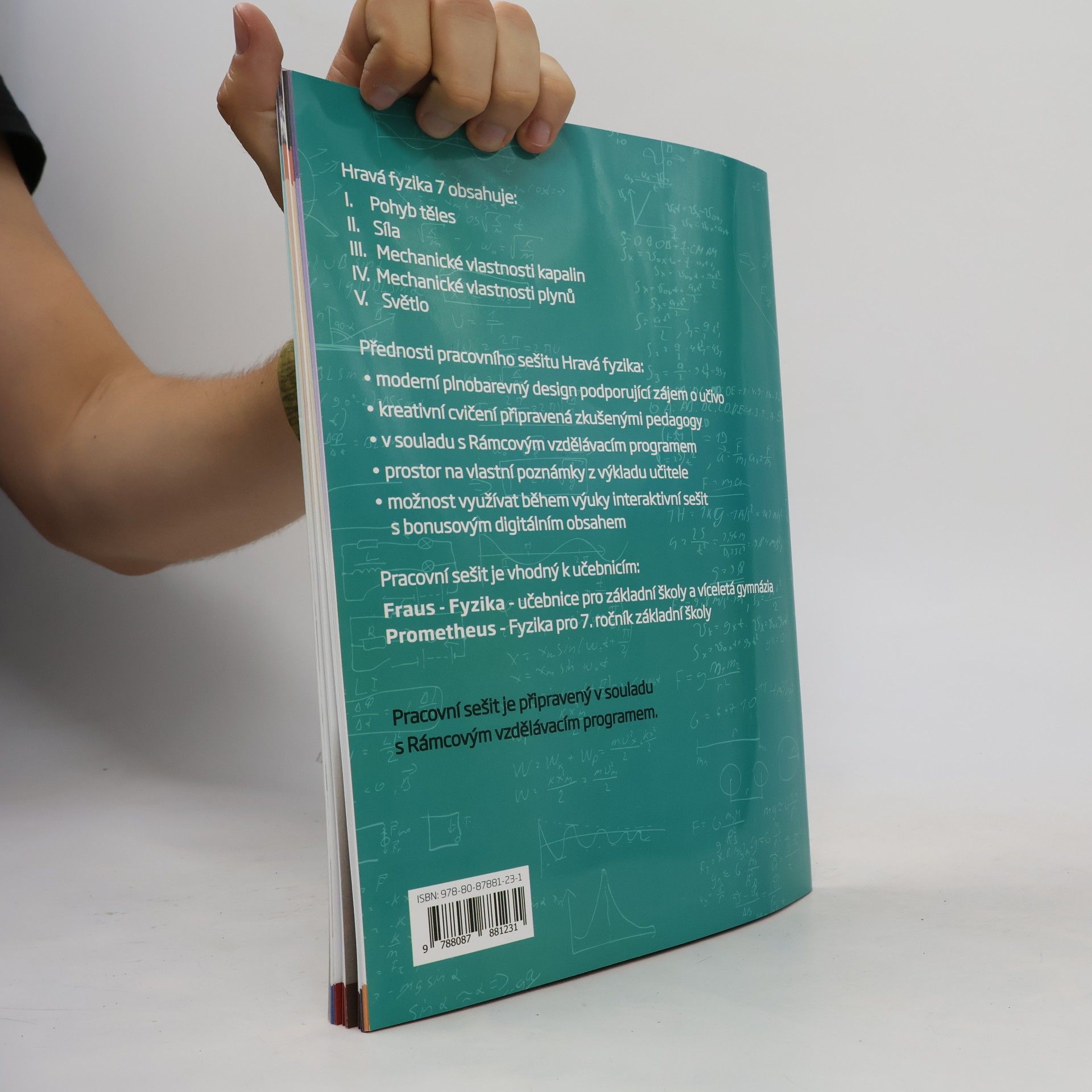 Various authors Hravá fyzika: Pracovní sešit pro 7. ročník ZŠ