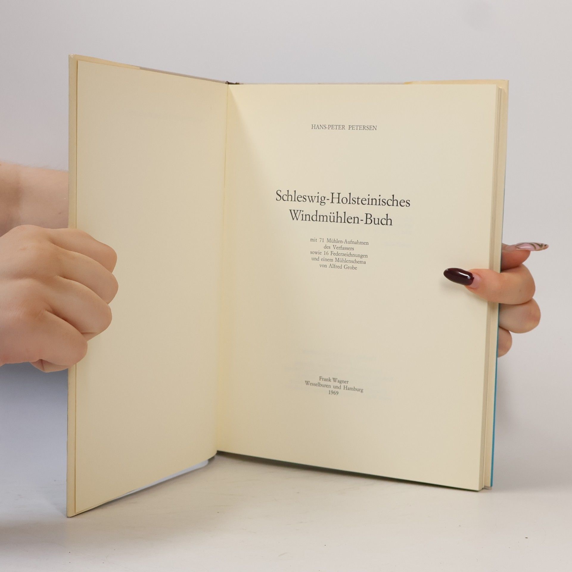 Hans-Peter Petersen Schleswig-Holsteinisches Windmühlenbuch