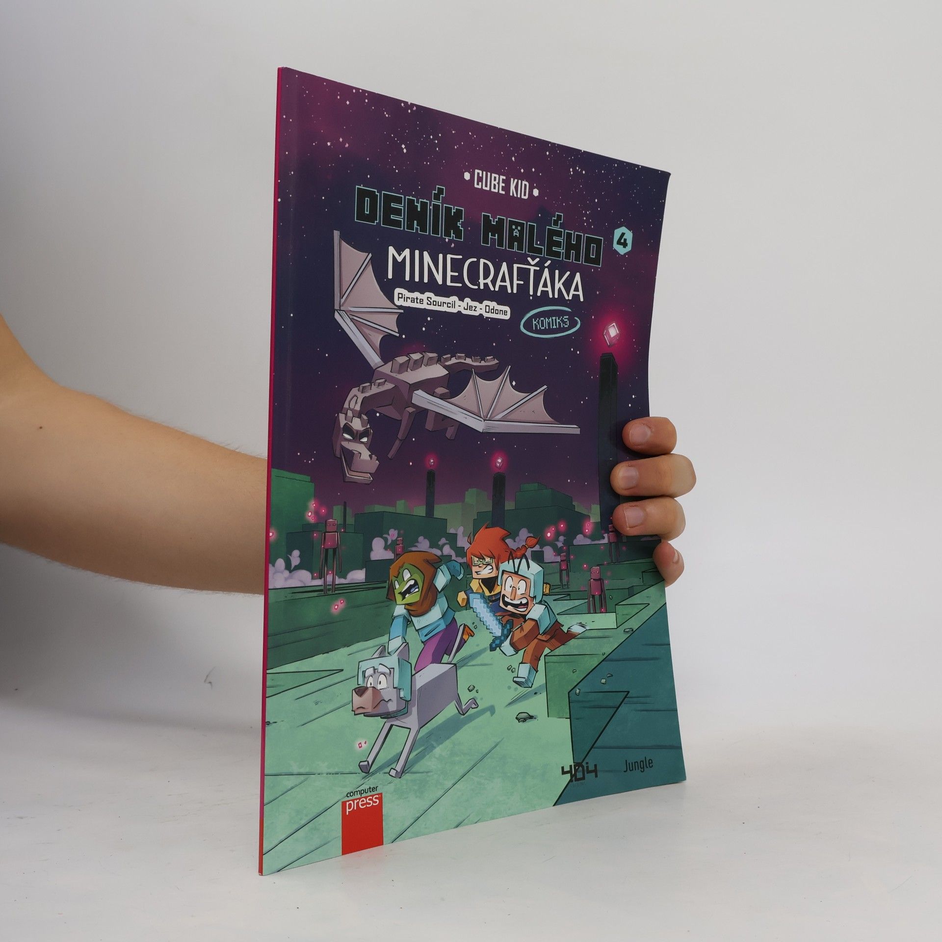 Piratesourcil Deník malého Minecrafťáka : komiks. 4, Vítejte v Říši Konce