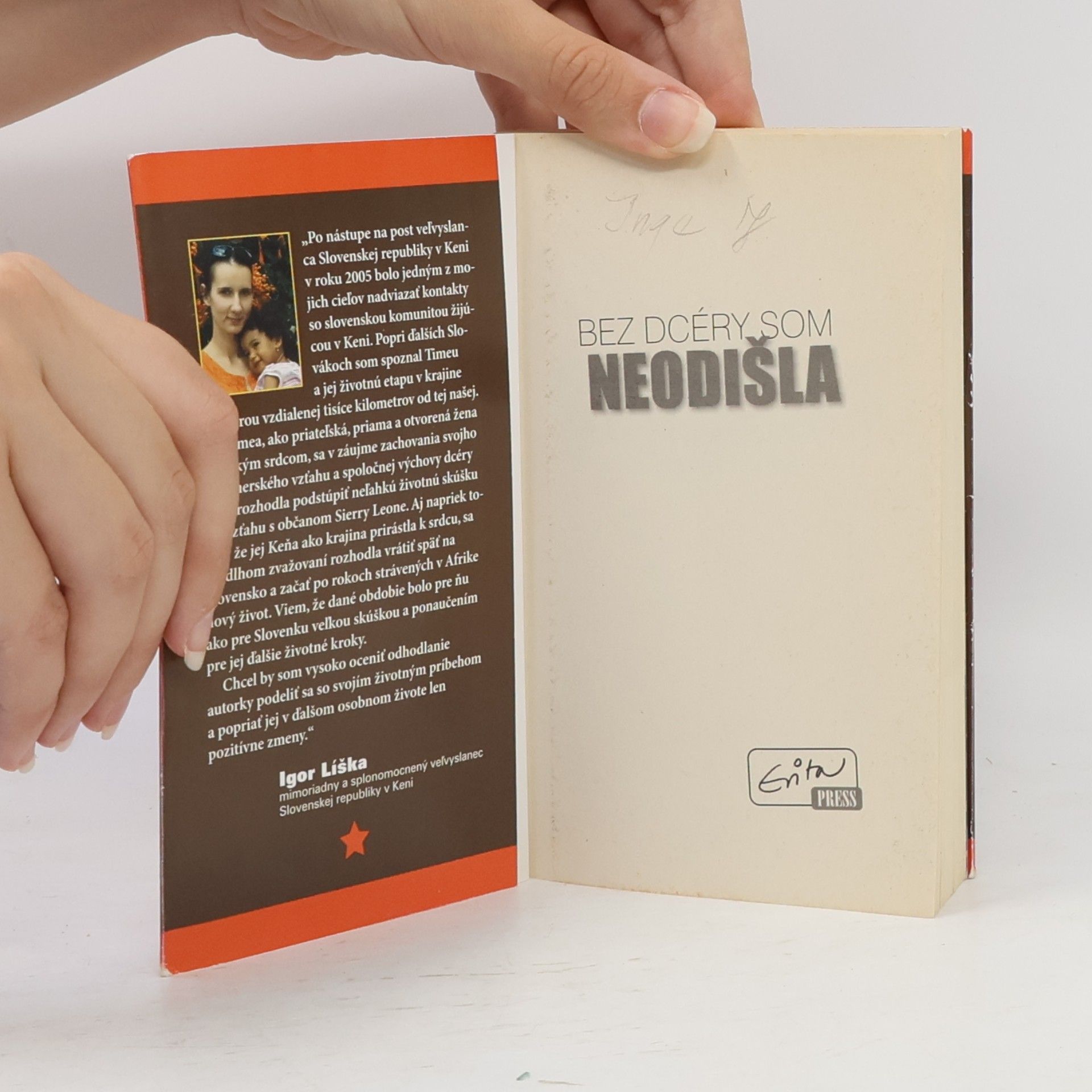 Timea Kerezstényiová Bez dcéry som neodišla