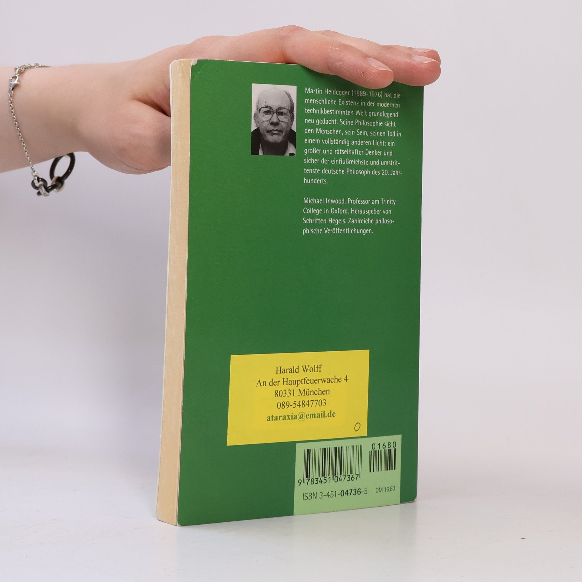 Michael Inwood Heidegger