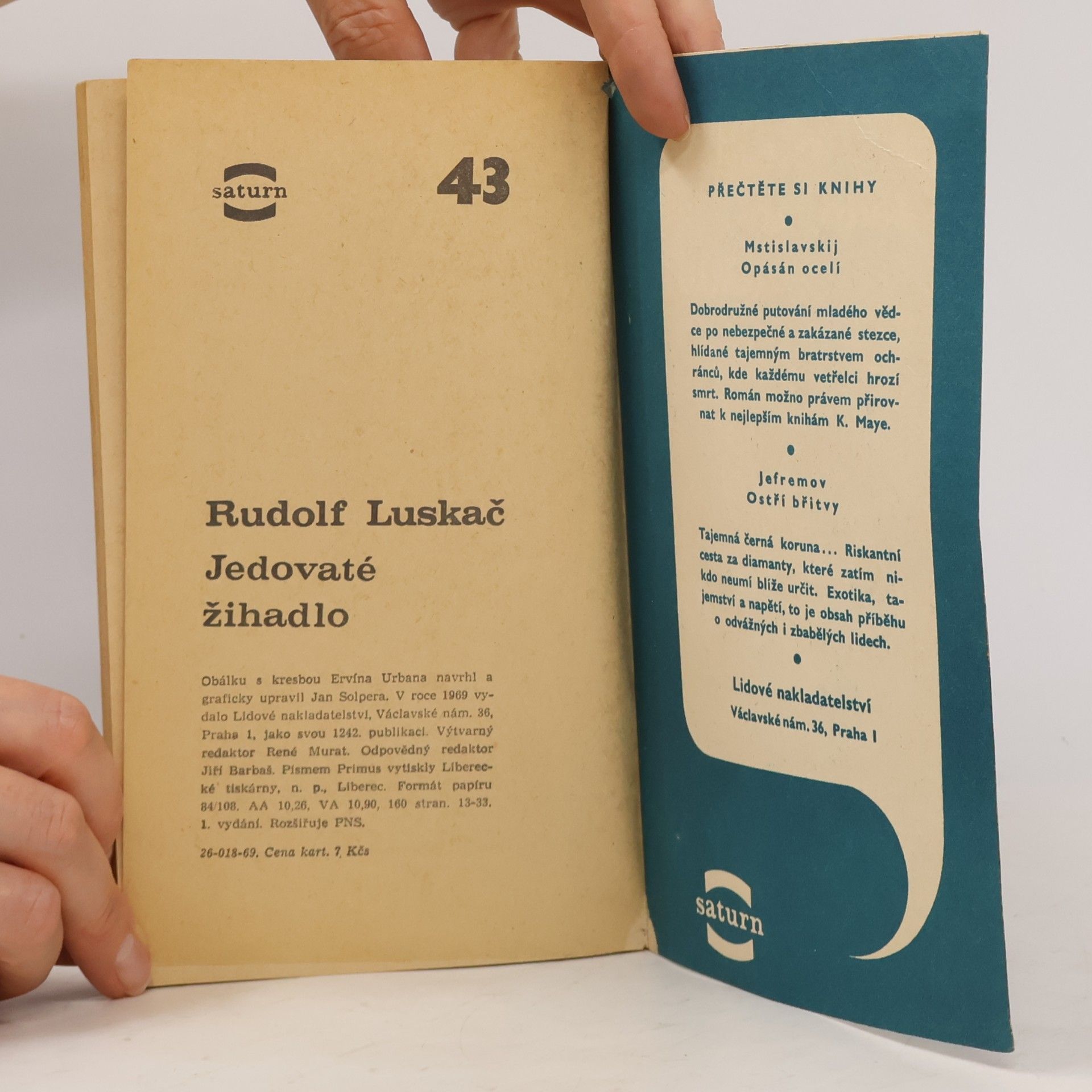 Rudolf Luskač Jedovaté žihadlo