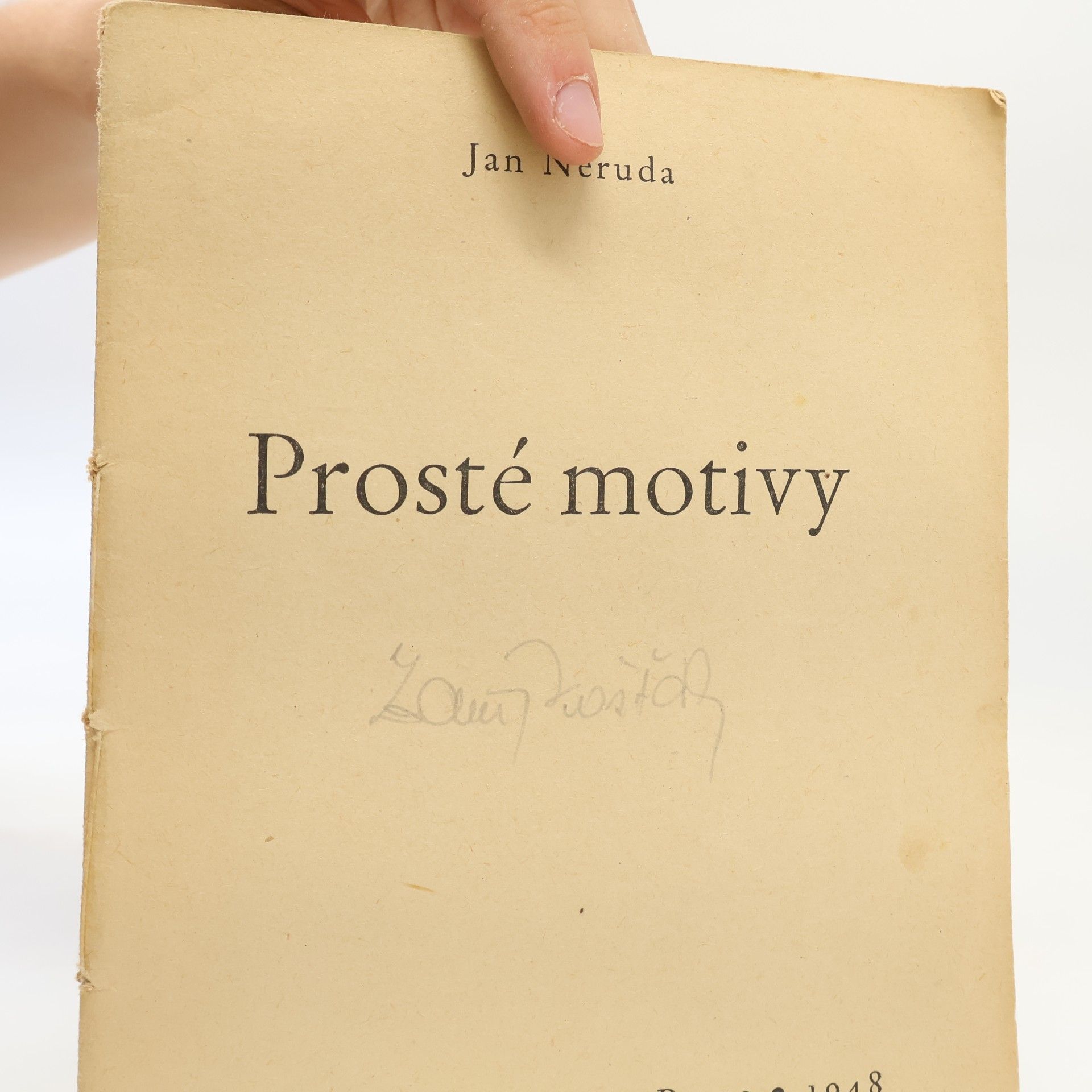 Jan Neruda Prosté motivy