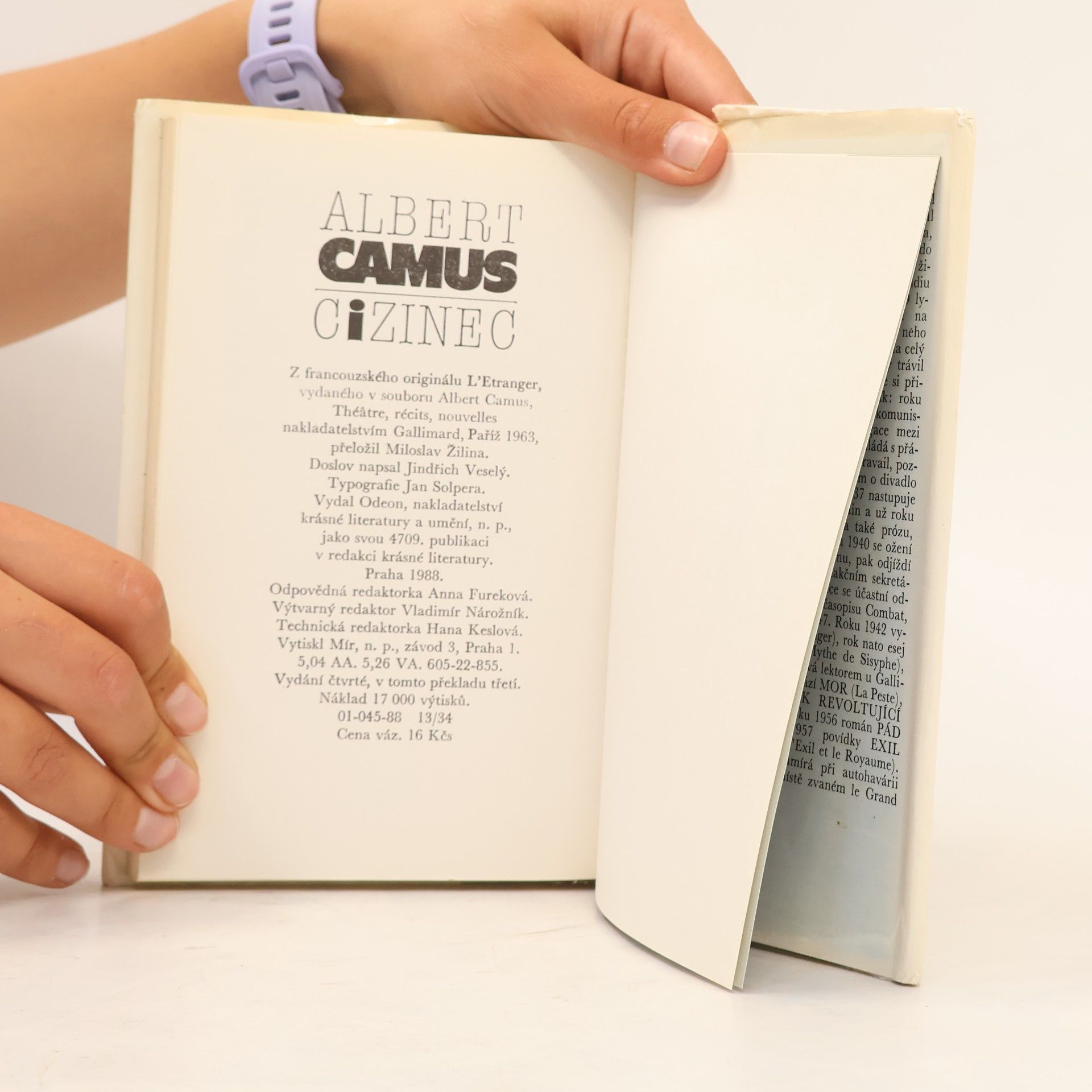 Albert Camus Cizinec