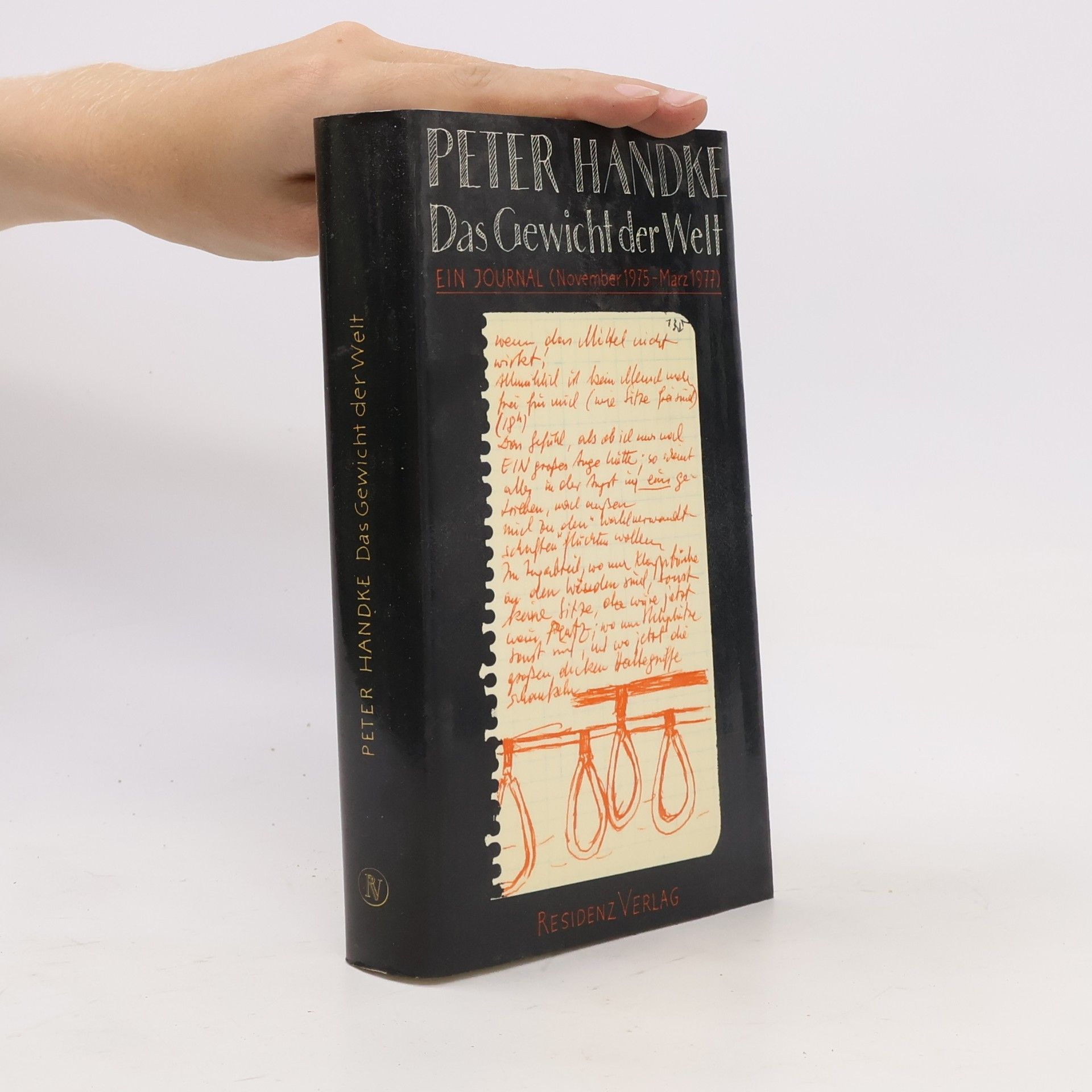 Peter Handke Das Gewicht der Welt. Ein Journal (November 1975 - Marz 1977)
