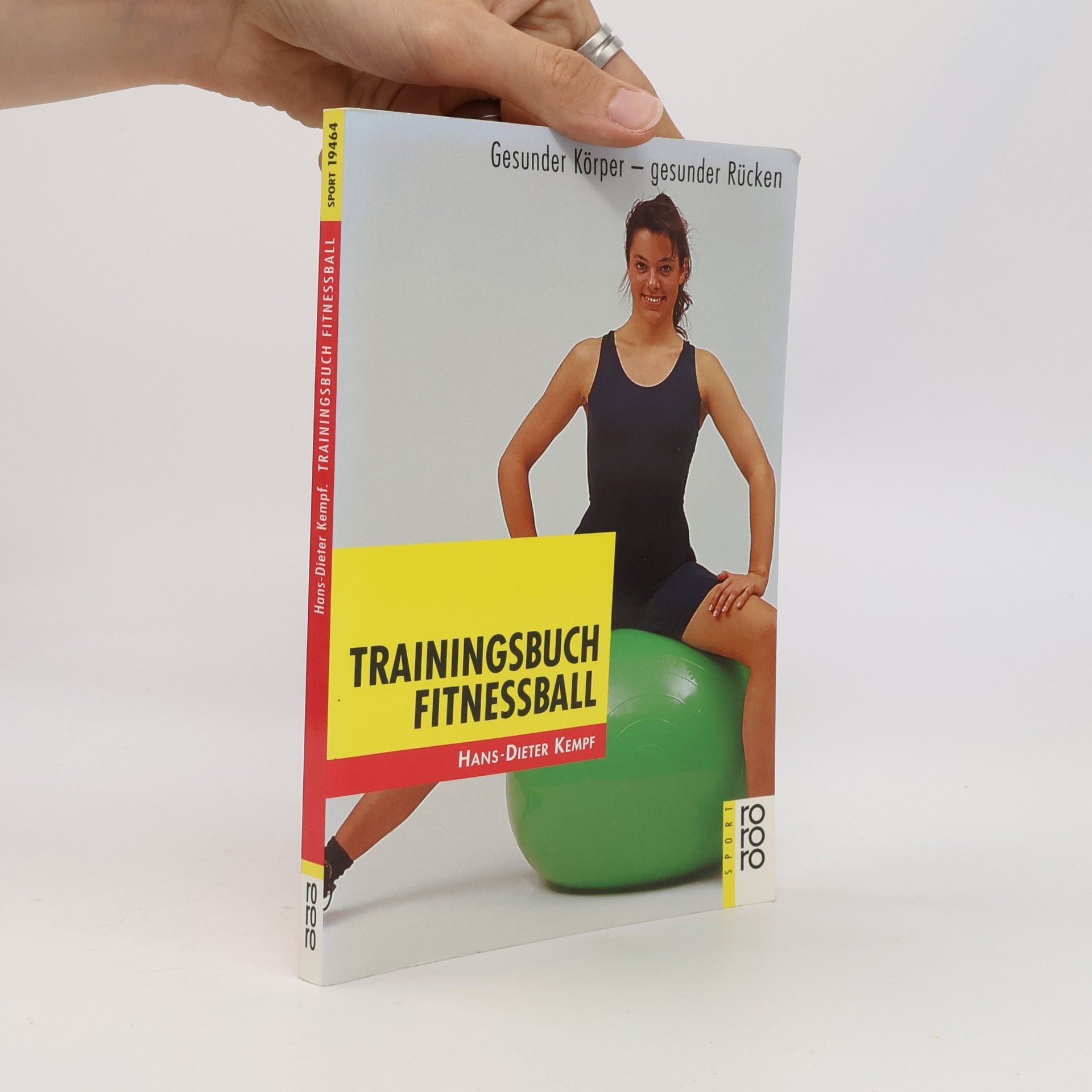 Hans Kempf Trainingsbuch Fitnessball