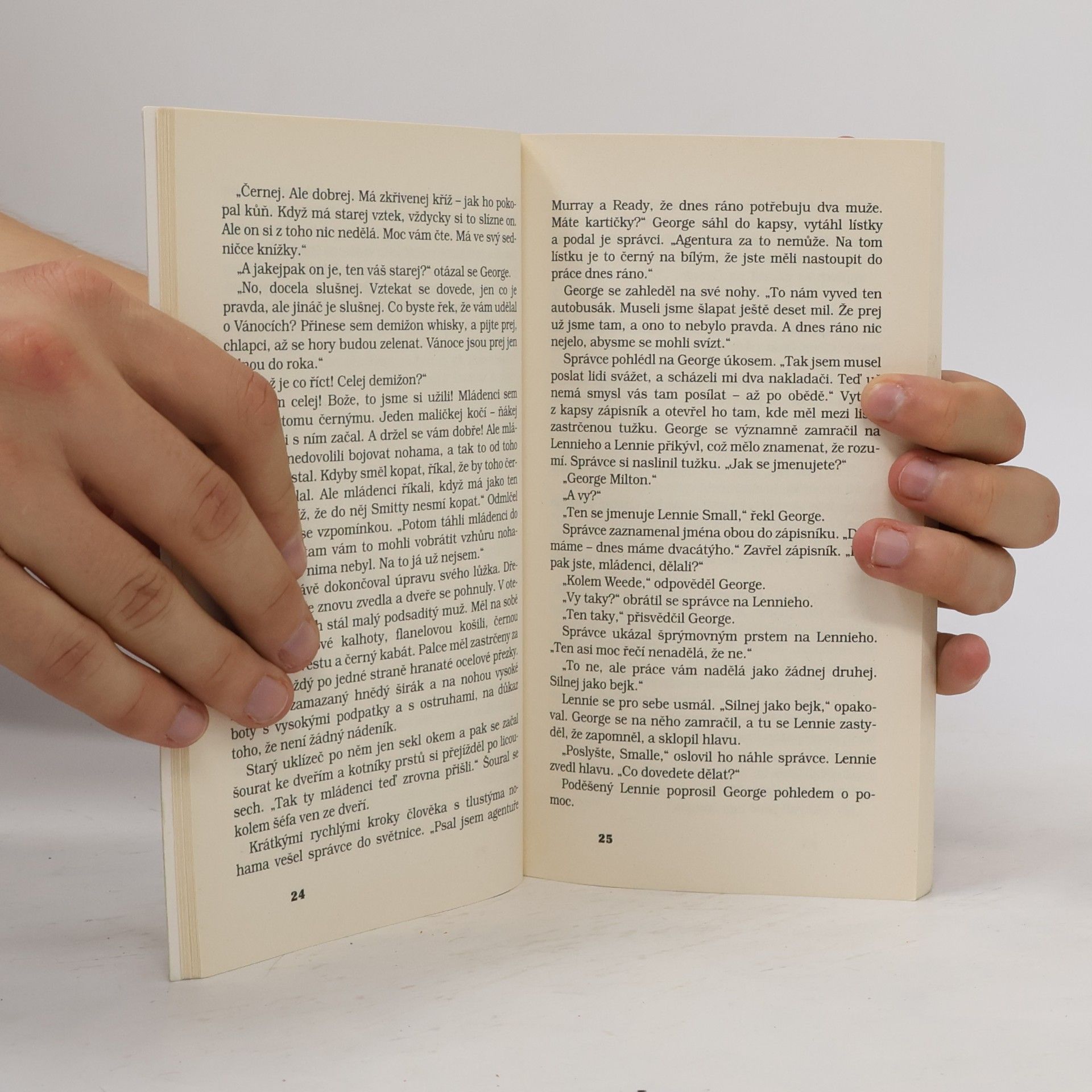 John Steinbeck O myších a lidech