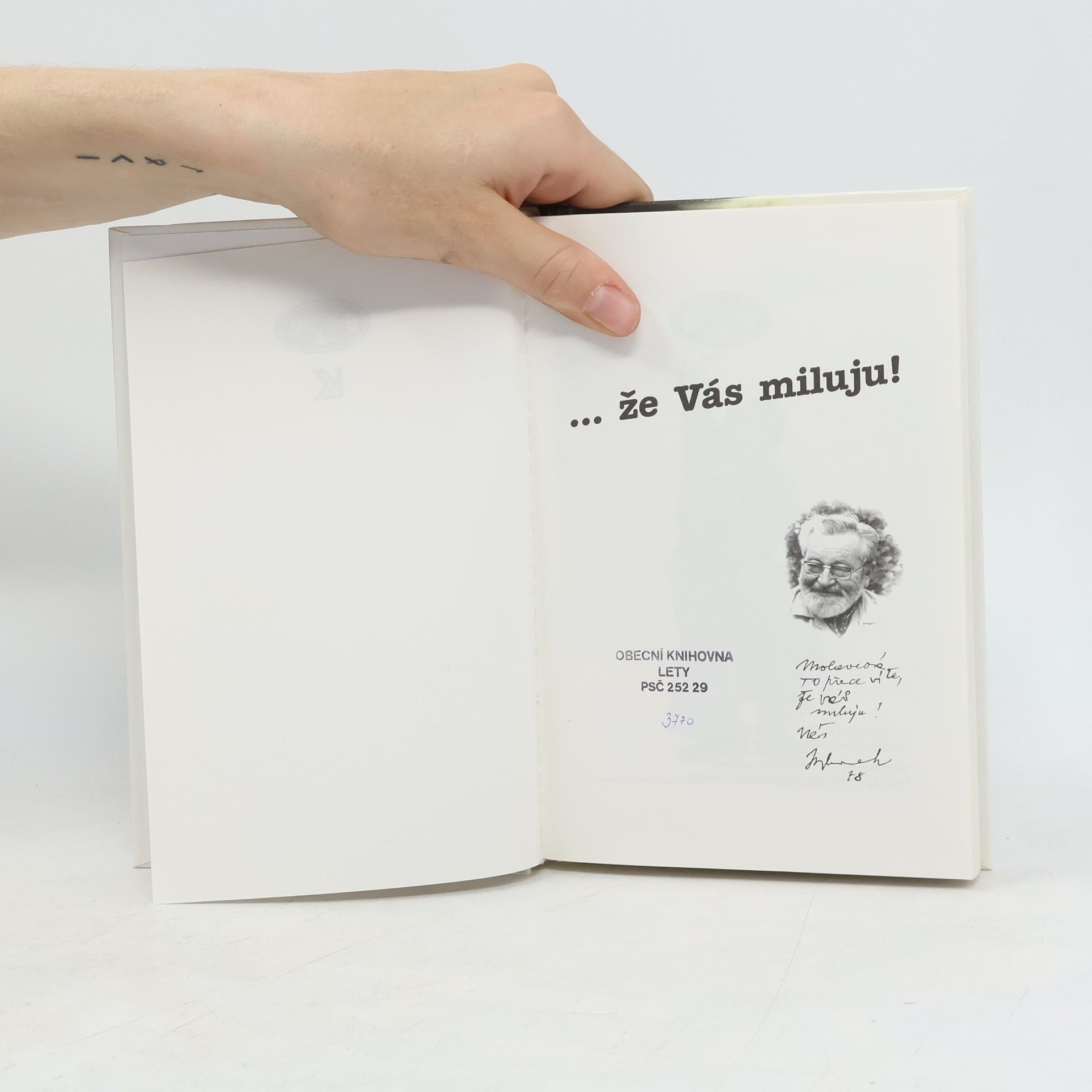 Jan Petráň Molavcová, to přece víte, že Vás miluju!