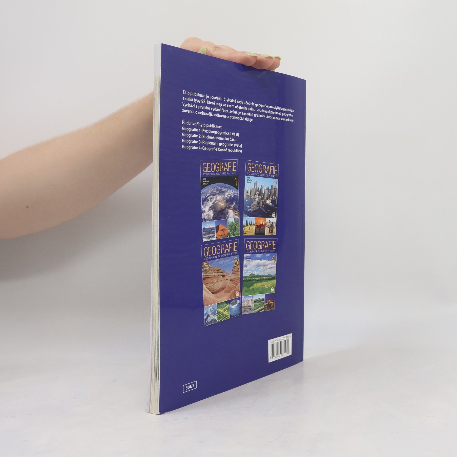 Jiří Kastner Geografie 4 : geografie České republiky: Pro střední školy